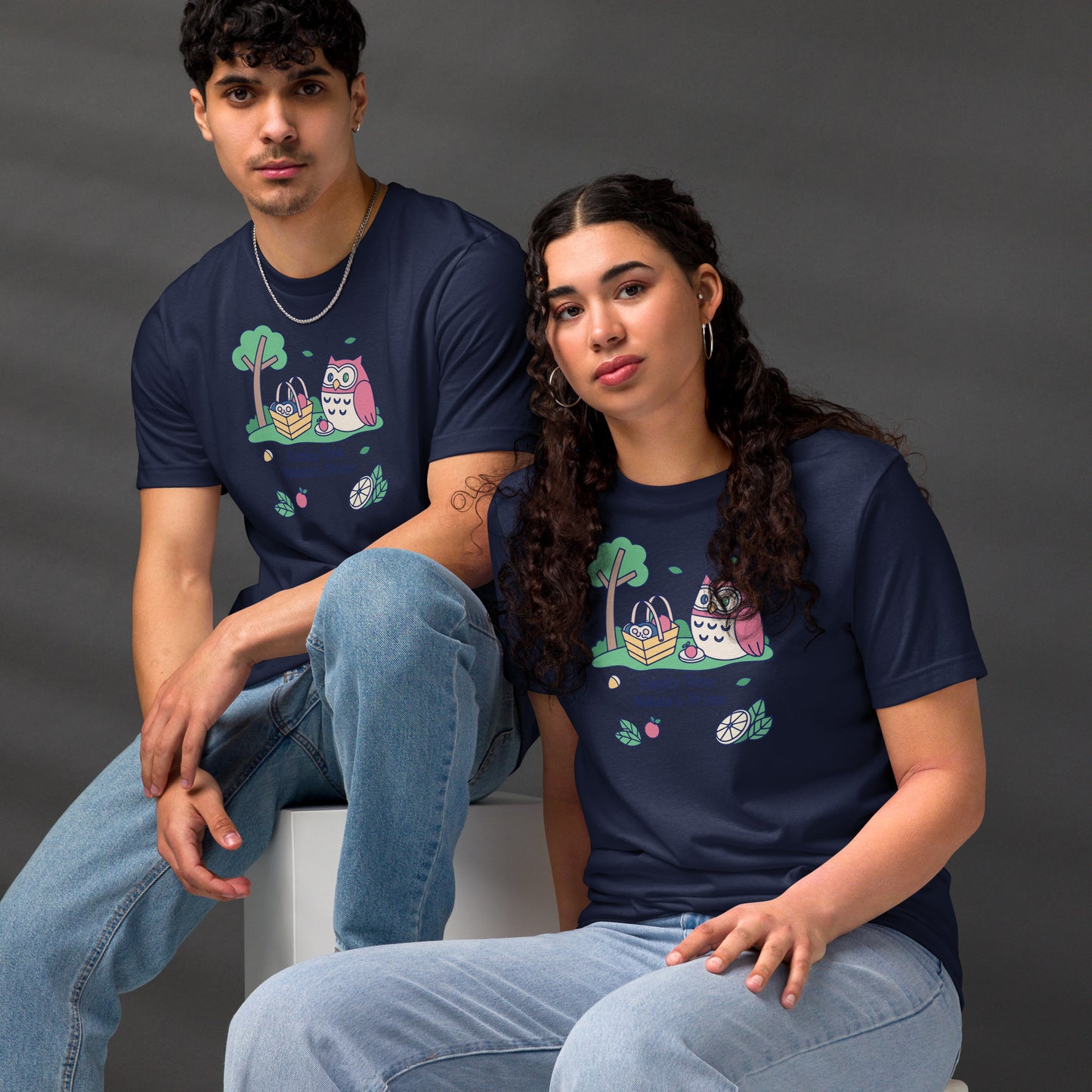Unisex Staple Eco T-Shirt – OwlCore Sustainable Fashion for Family Day Style Dudeily