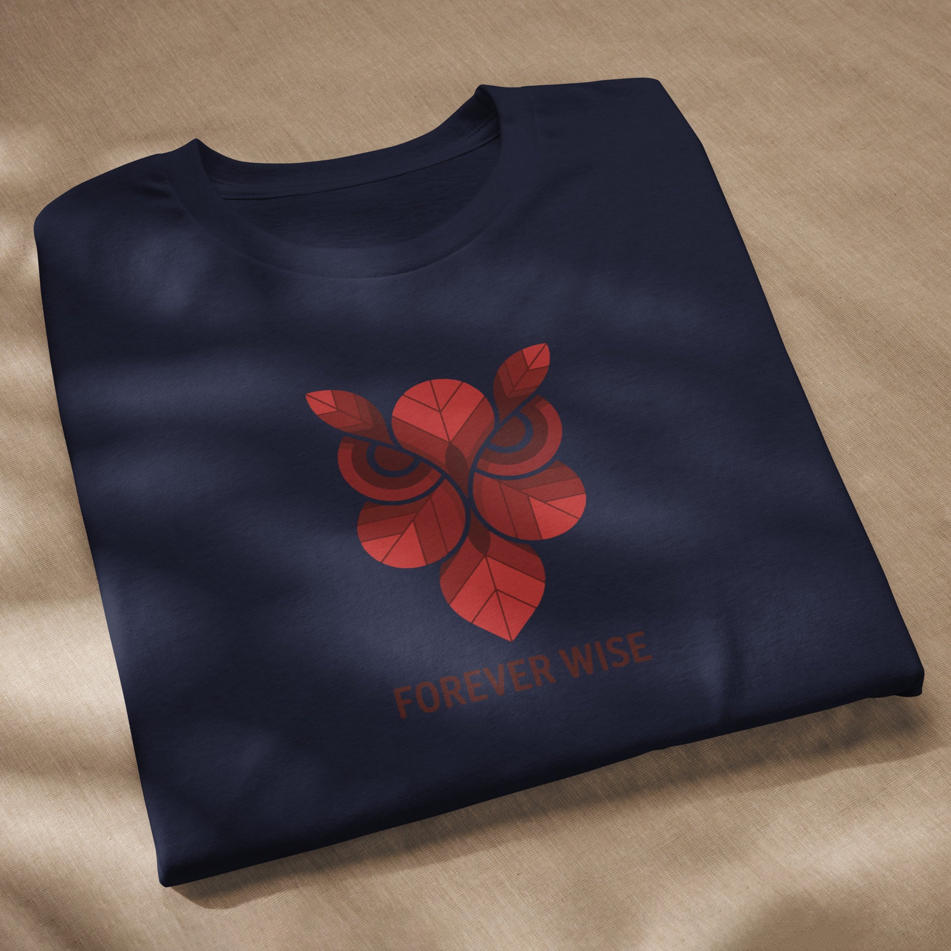 Unisex Staple Eco T-Shirt: 'Forever Wise' | Sustainable Owl Fashion USA Dudeily