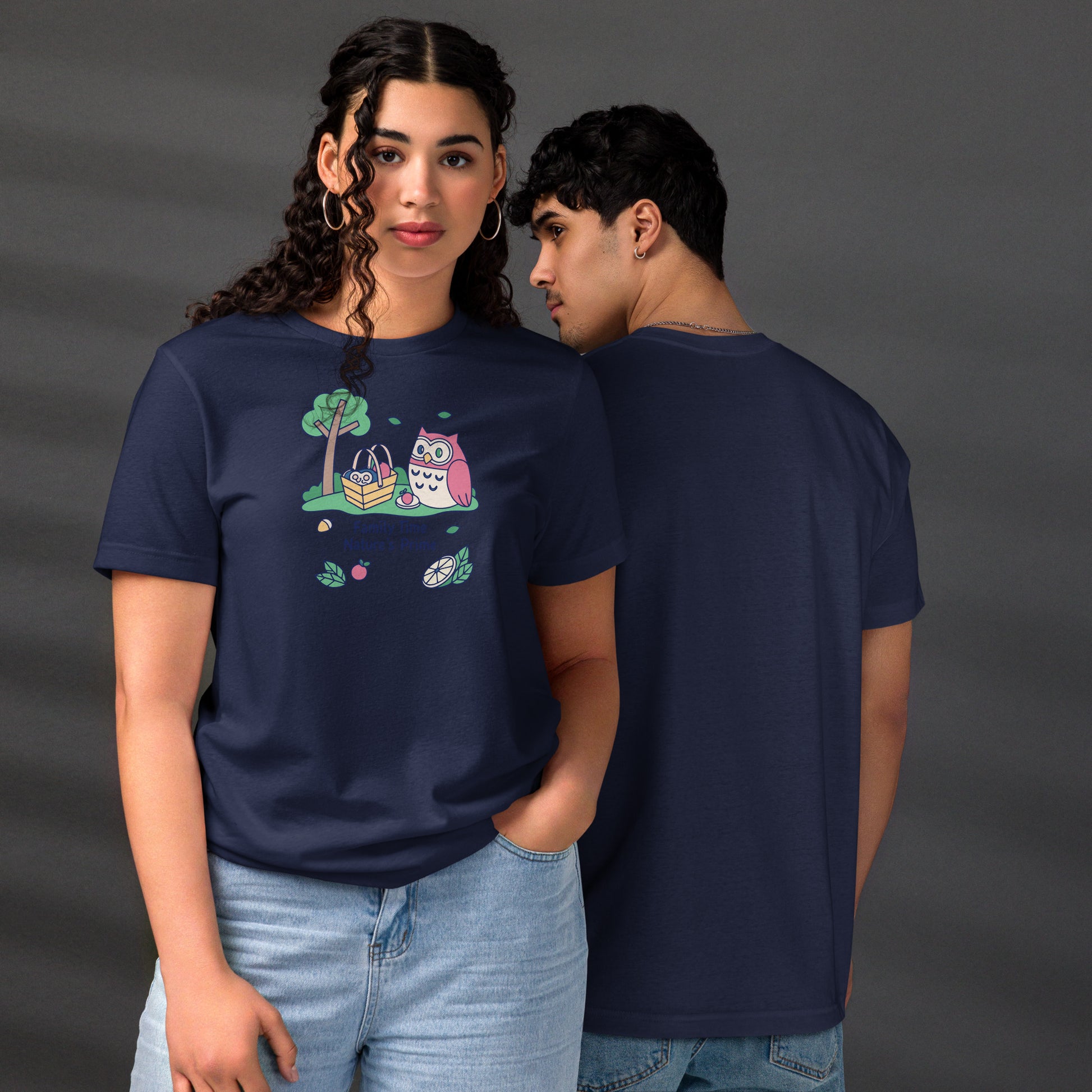 Unisex Staple Eco T-Shirt – OwlCore Sustainable Fashion for Family Day Style Dudeily