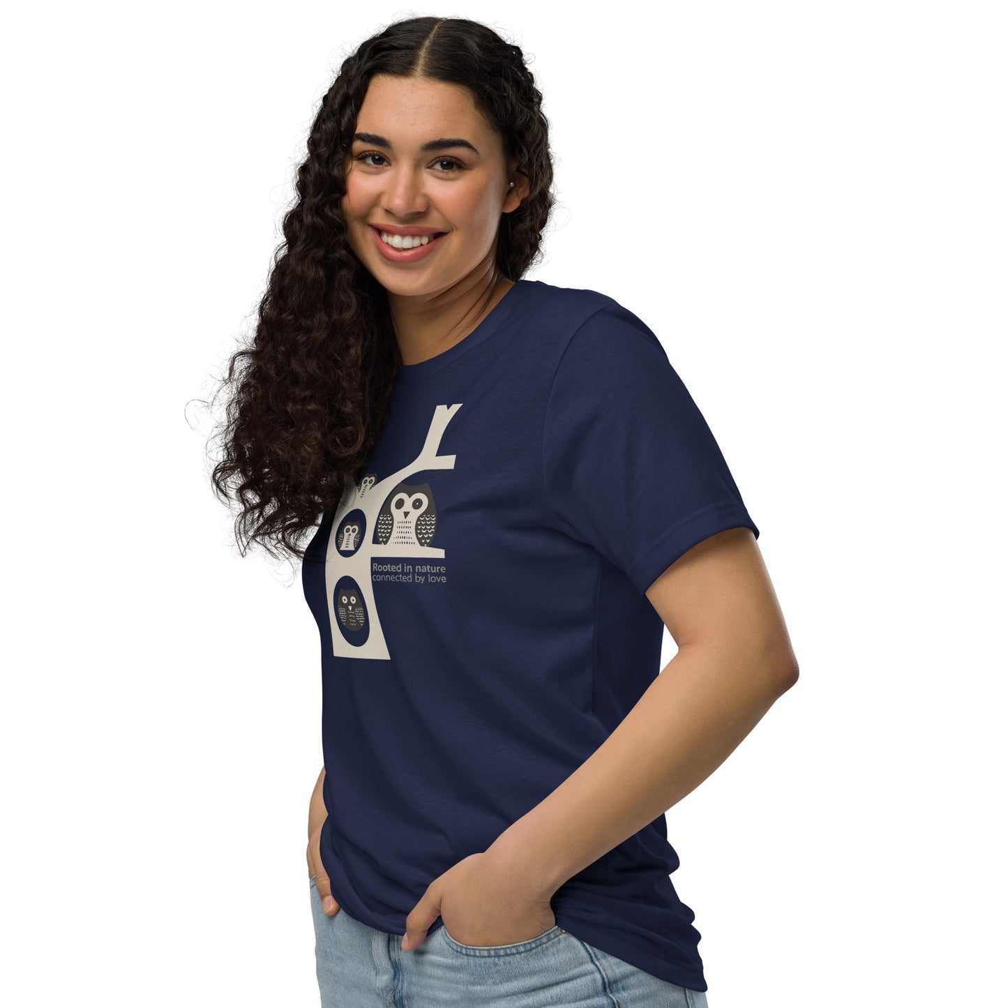 Unisex Staple Eco T-Shirt – OwlNest Sustainable Fashion Classic for Family Day Dudeily