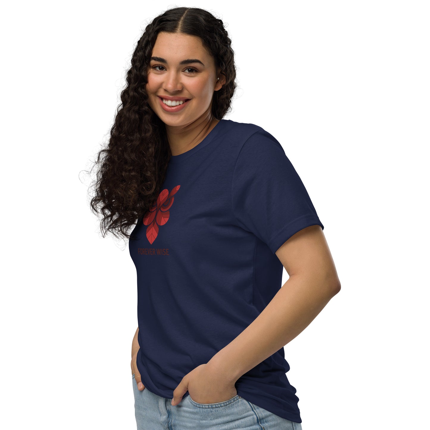 Unisex Staple Eco T-Shirt: 'Forever Wise' | Sustainable Owl Fashion USA Dudeily