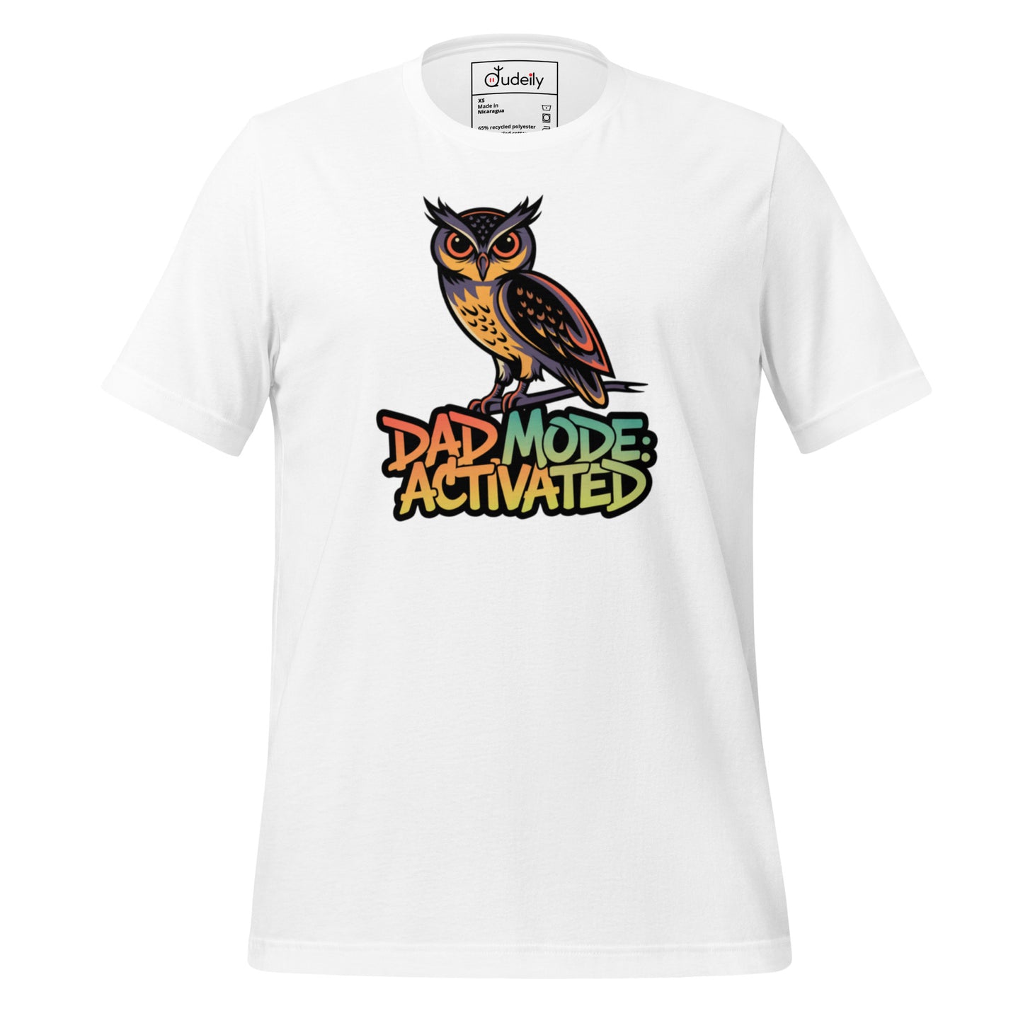 Unisex Staple Eco T-Shirt – Owl-Inspired Sustainable Style for Father’s Day | Dudeily Dudeily
