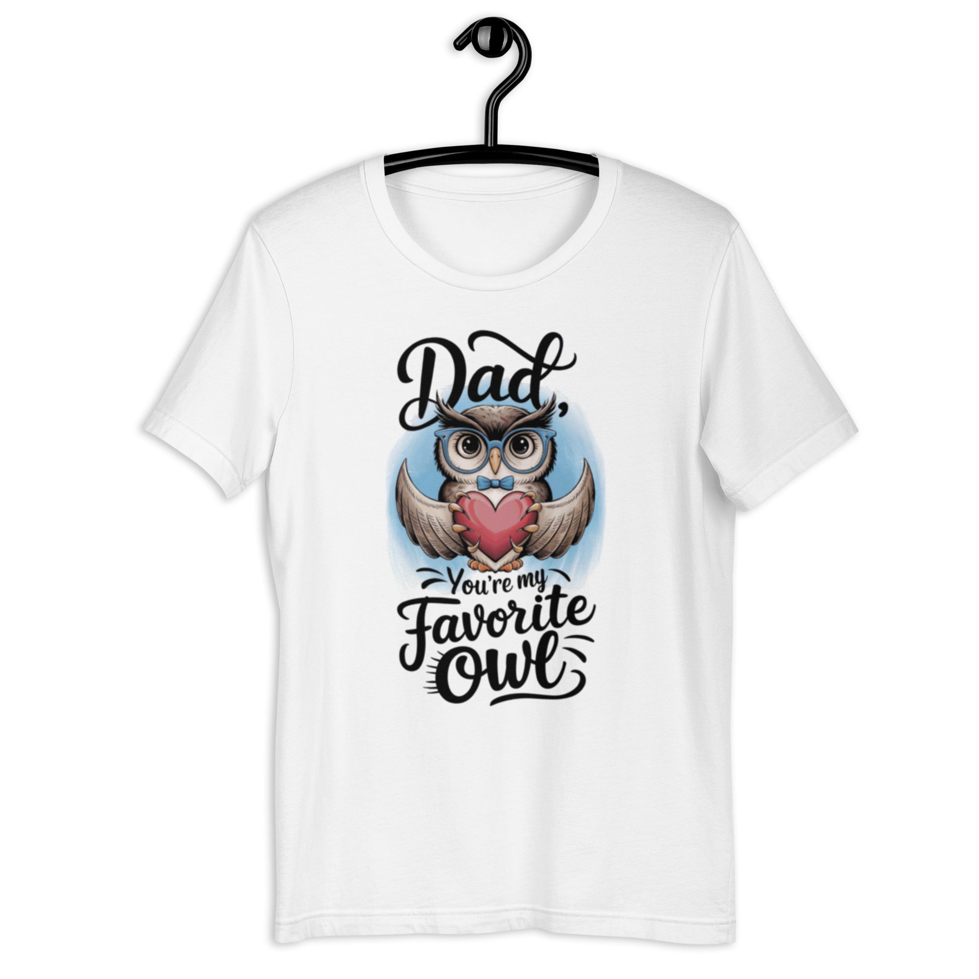 Unisex Staple Eco T-Shirt – Owl Themed Sustainable Father’s Day Gift by Dudeily Dudeily