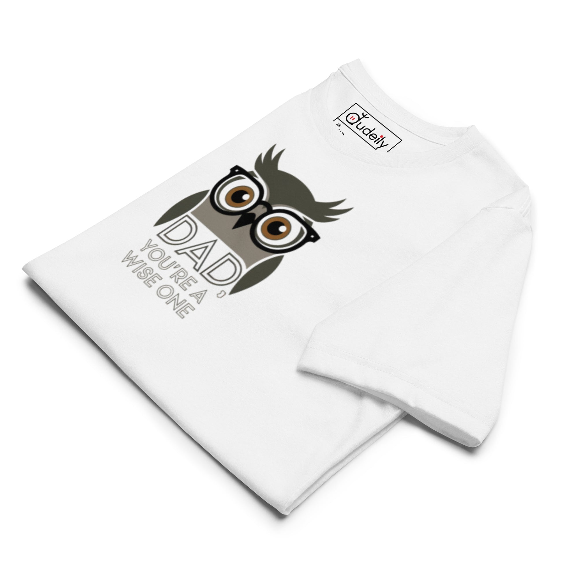 Unisex Staple Eco T-Shirt – Owl-Themed Sustainable Fashion for Father's Day Gifts by Dudeily Dudeily