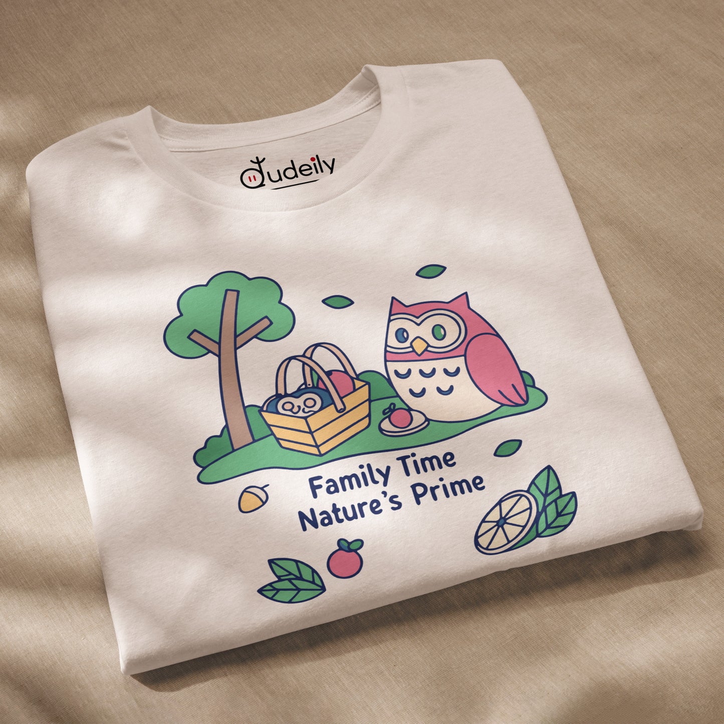 Unisex Staple Eco T-Shirt – OwlCore Sustainable Fashion for Family Day Style Dudeily