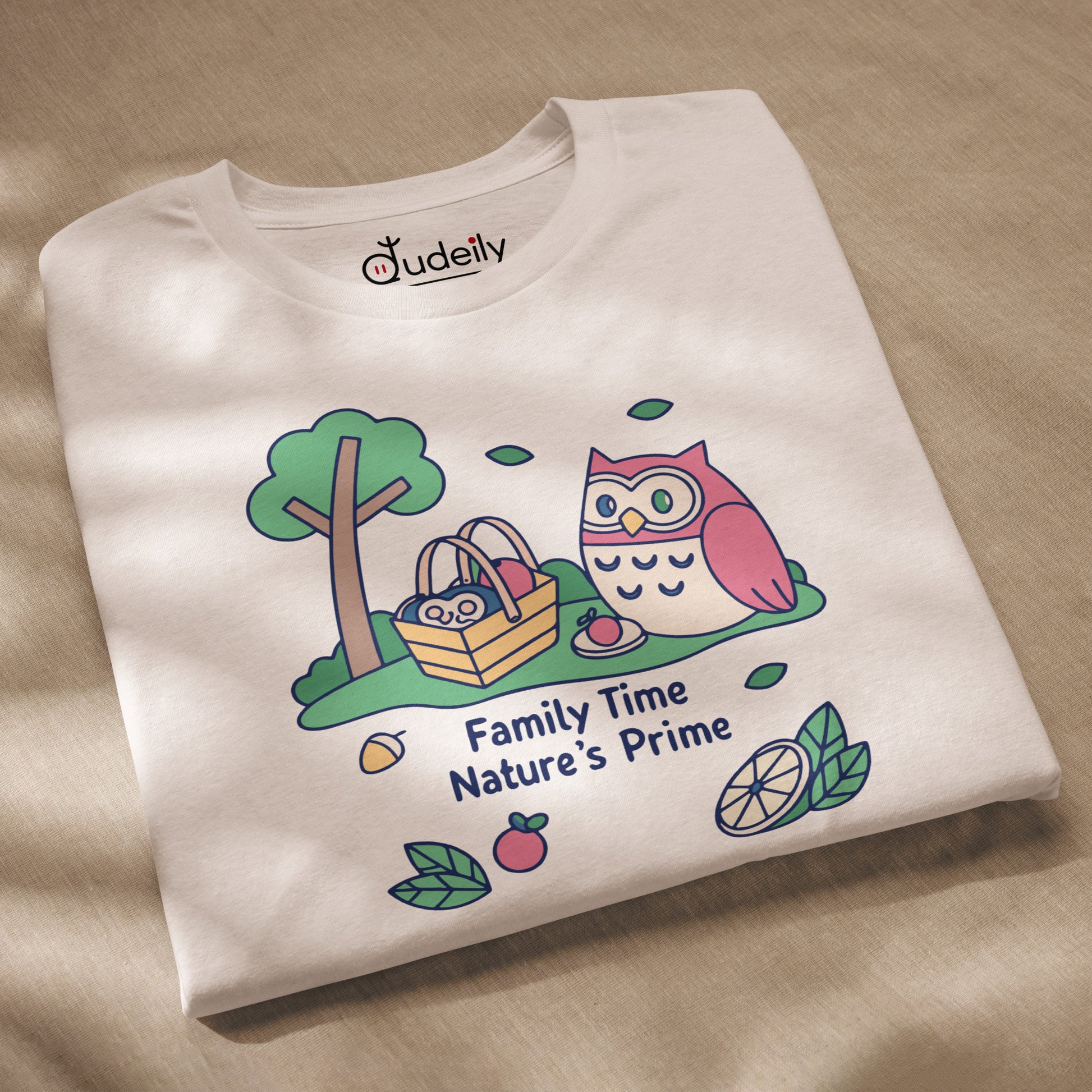 Unisex Staple Eco T-Shirt – OwlCore Sustainable Fashion for Family Day Style Dudeily