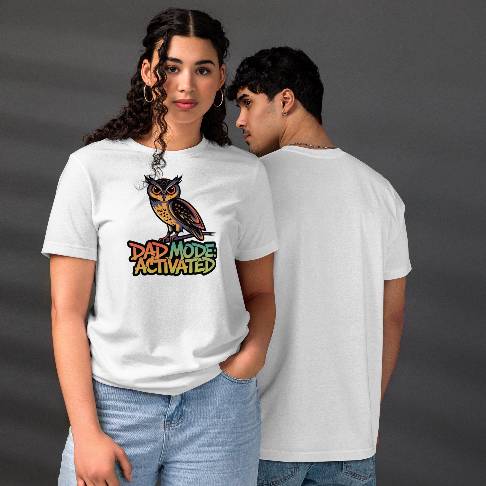 Unisex Staple Eco T-Shirt – Owl-Inspired Sustainable Style for Father’s Day | Dudeily Dudeily