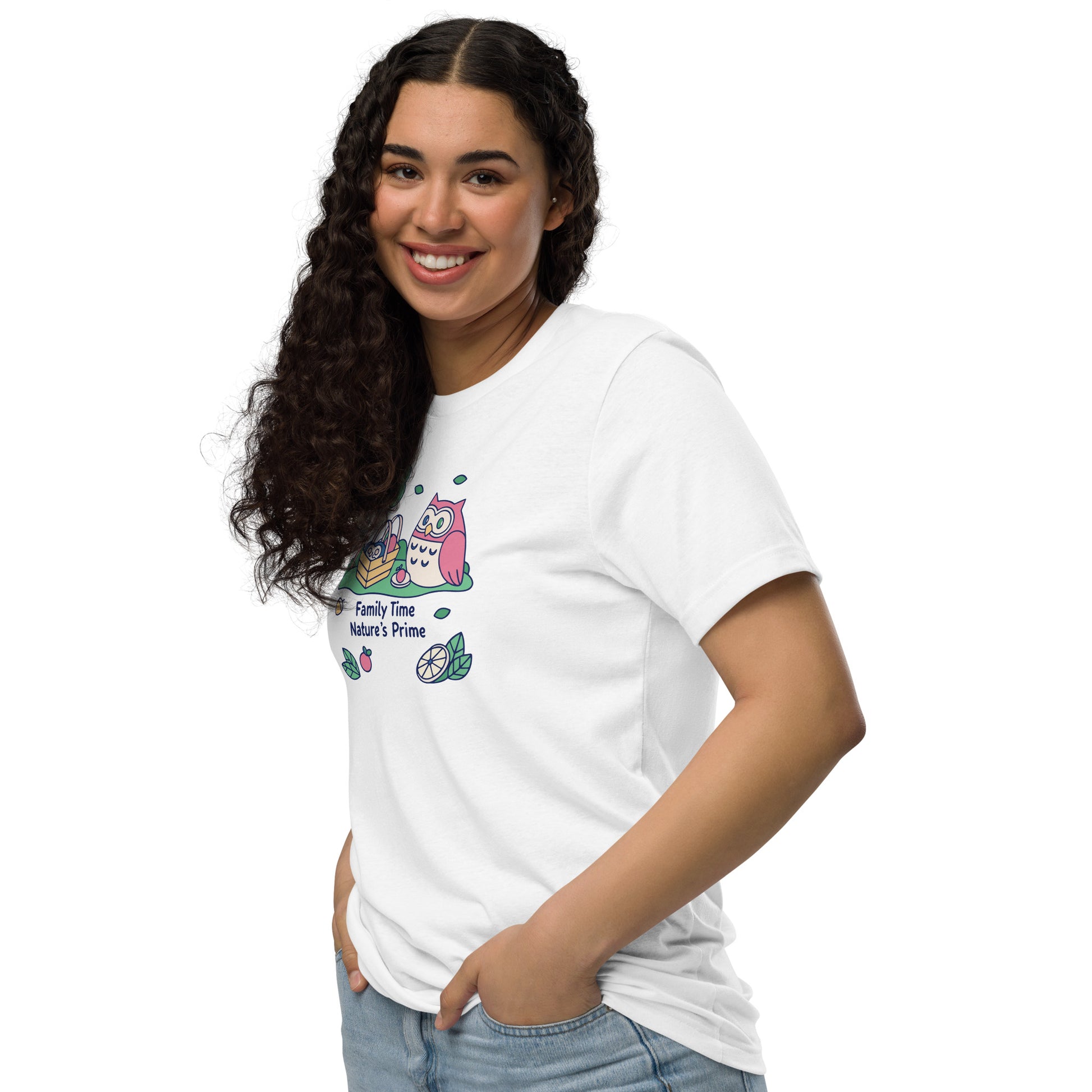 Unisex Staple Eco T-Shirt – OwlCore Sustainable Fashion for Family Day Style Dudeily