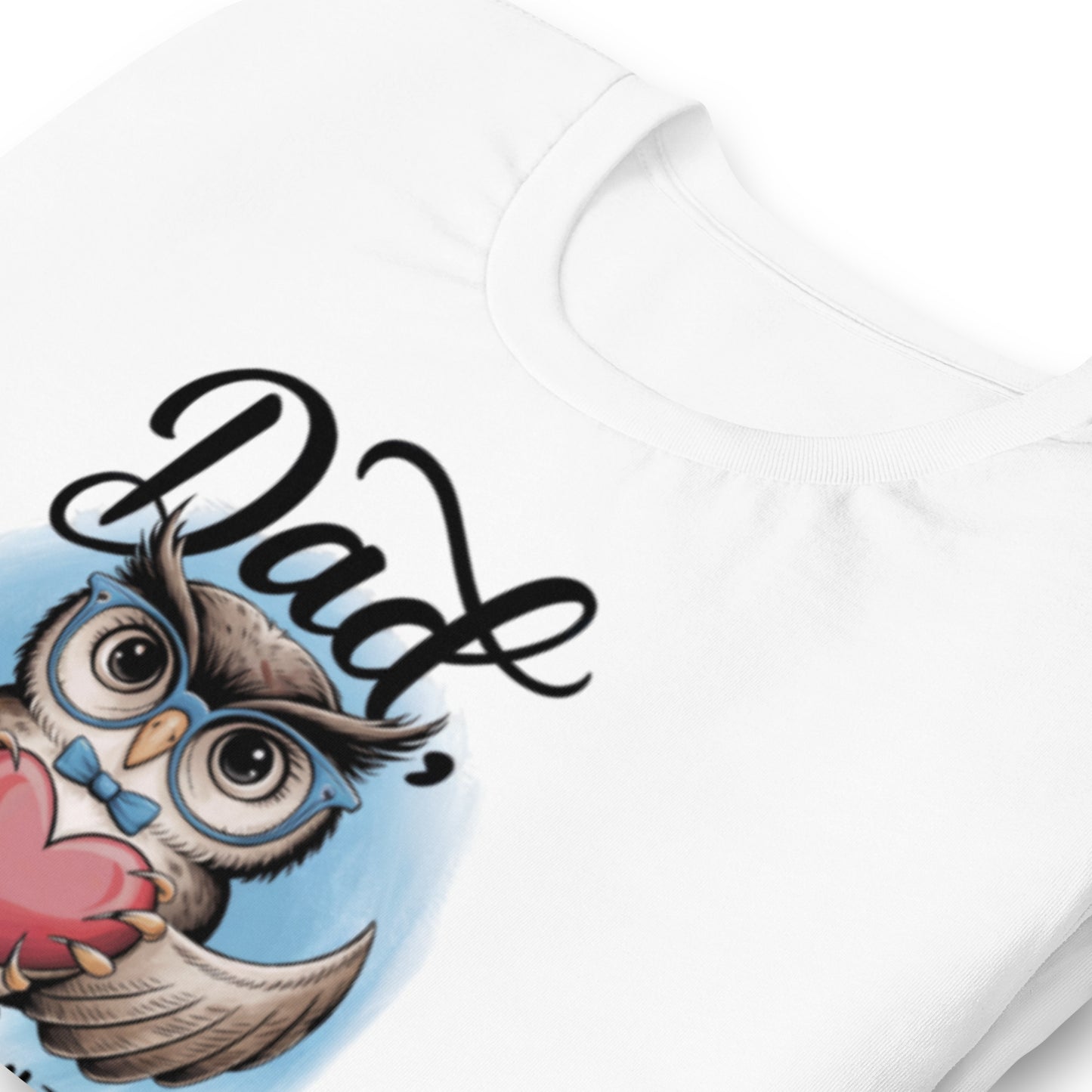 Unisex Staple Eco T-Shirt – Owl Themed Sustainable Father’s Day Gift by Dudeily Dudeily
