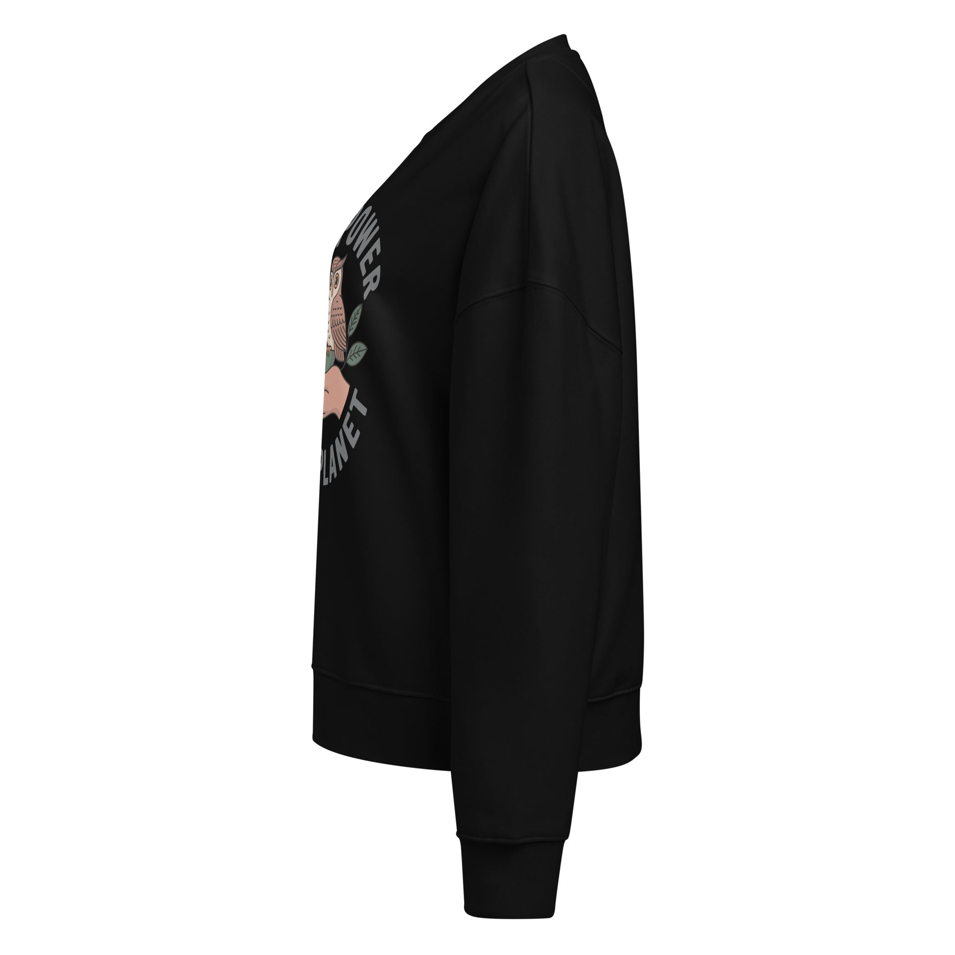 Women’s organic crew neck sweatshirt Dudeily