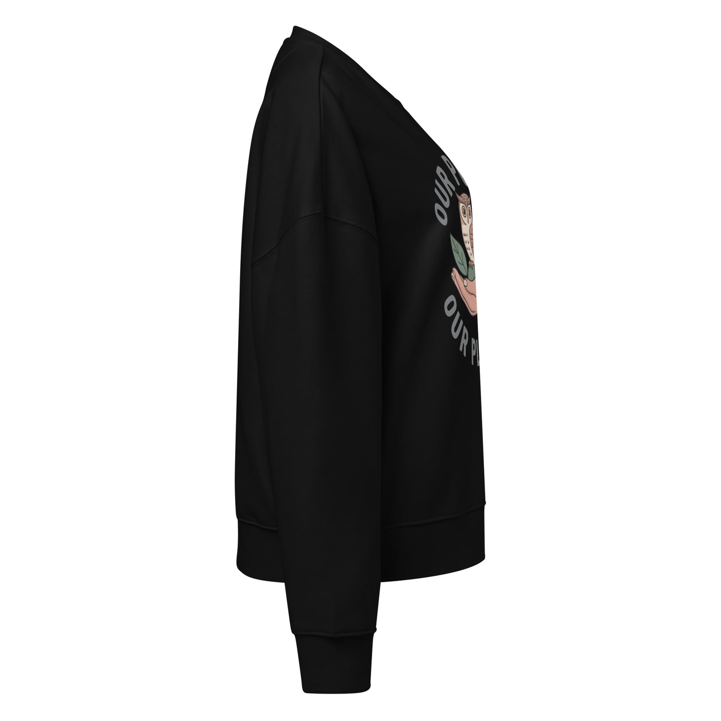 Women’s organic crew neck sweatshirt Dudeily