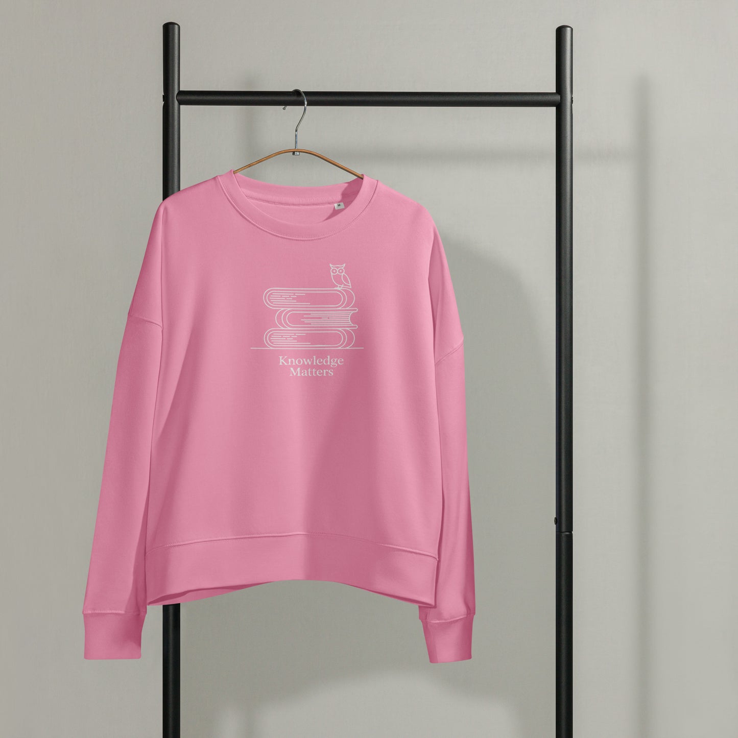 Women’s organic crew neck sweatshirt Dudeily