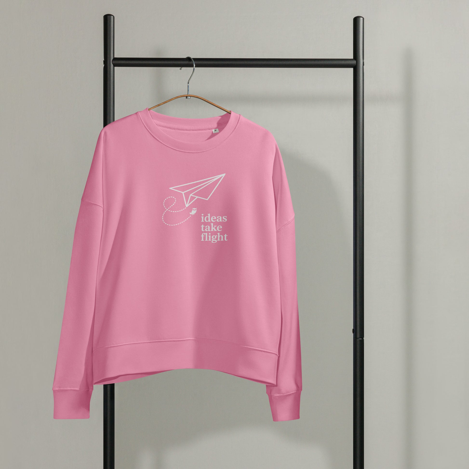 Women’s organic crew neck sweatshirt Dudeily