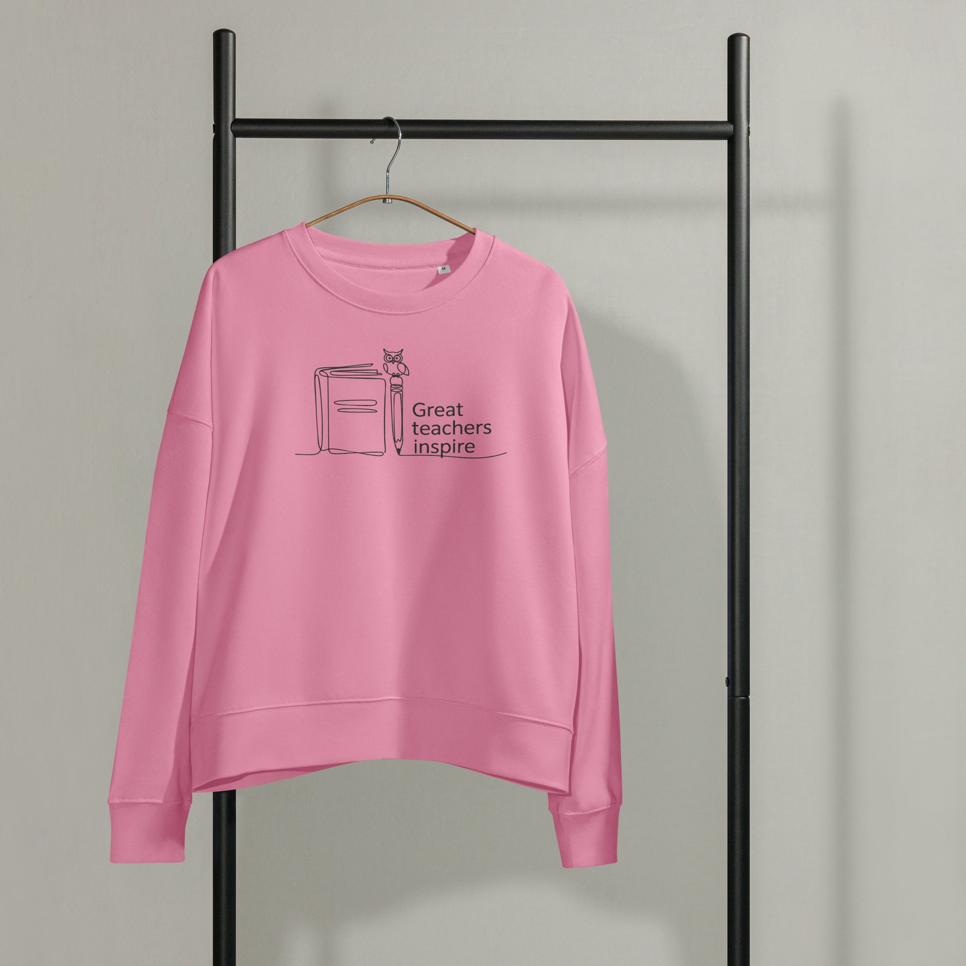 Women’s organic crew neck sweatshirt Dudeily