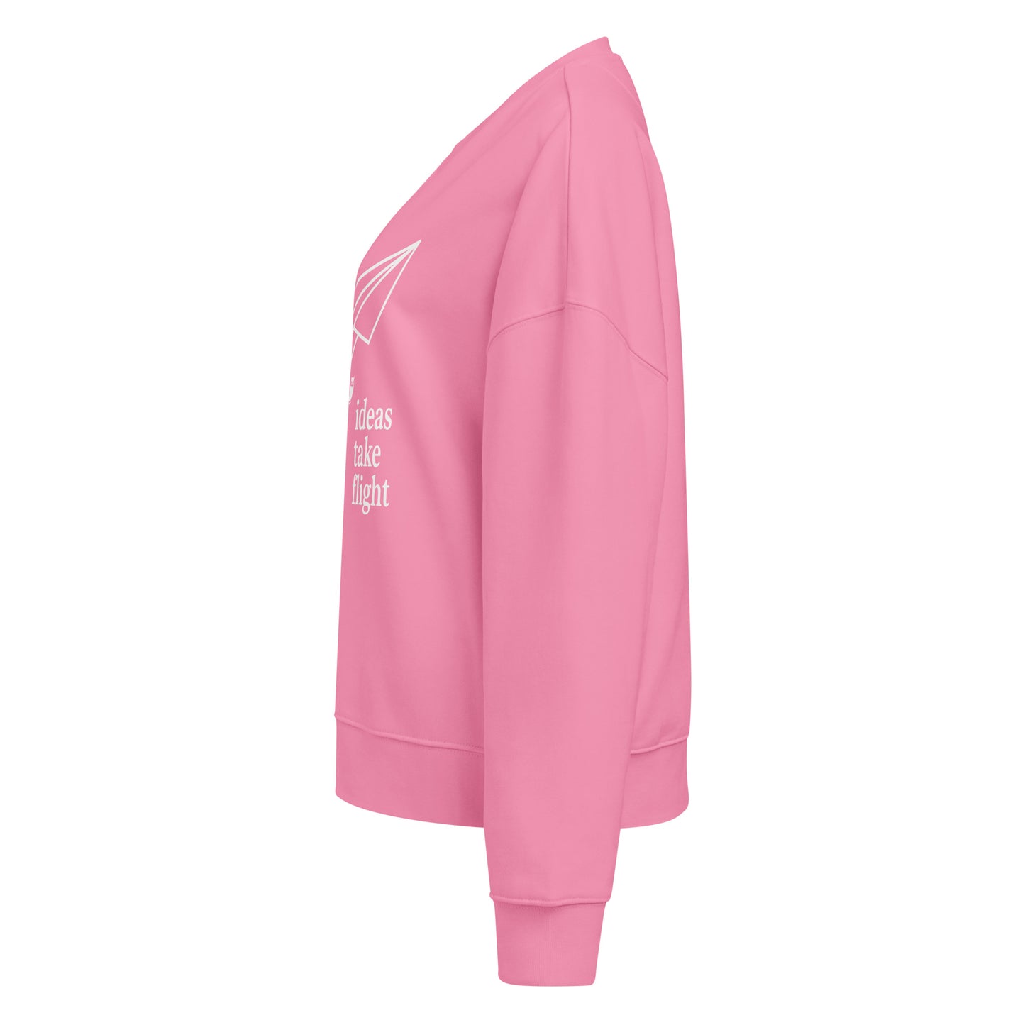 Women’s organic crew neck sweatshirt Dudeily