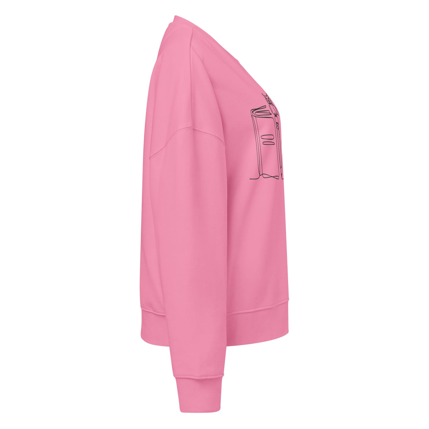 Women’s organic crew neck sweatshirt Dudeily