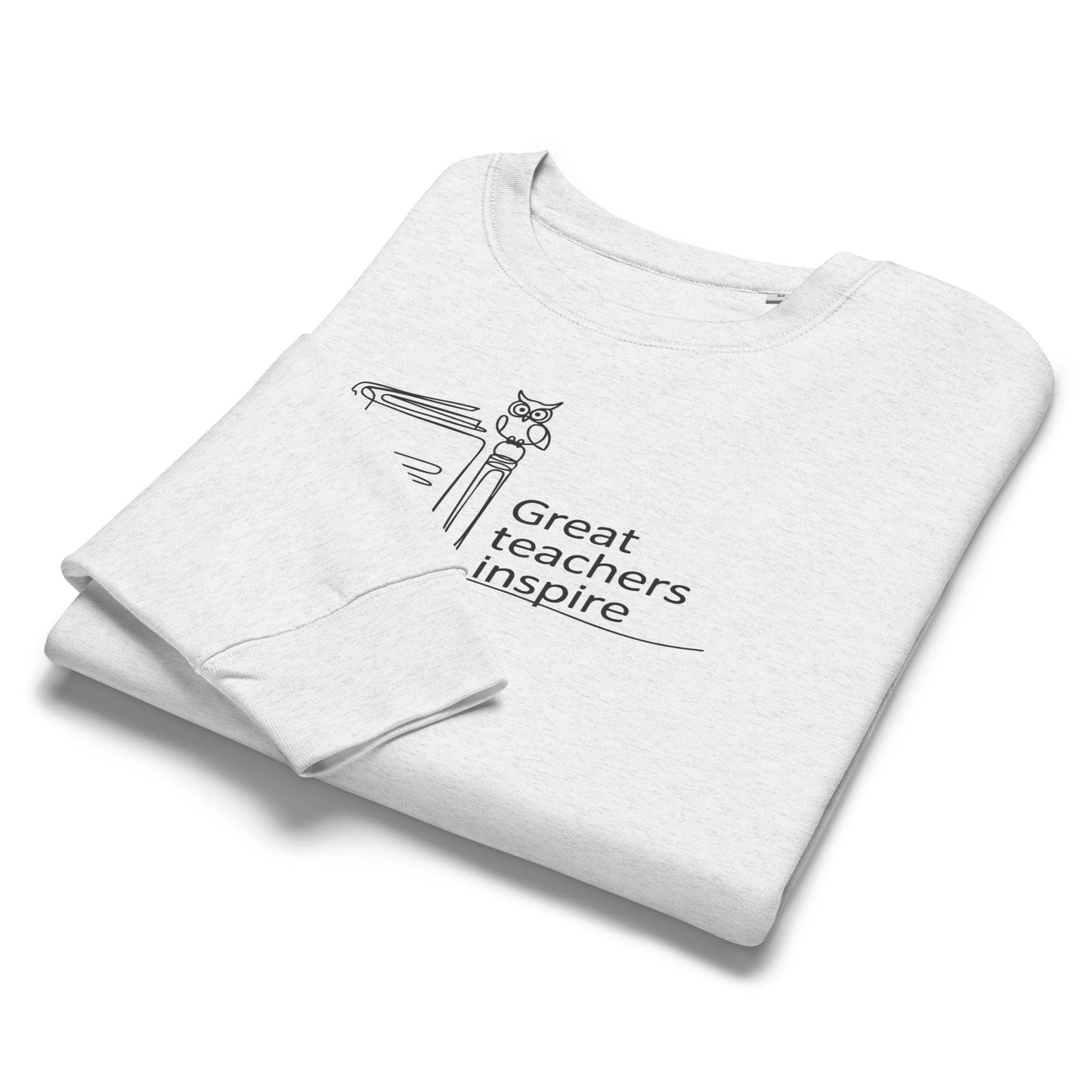 Women’s organic crew neck sweatshirt Dudeily