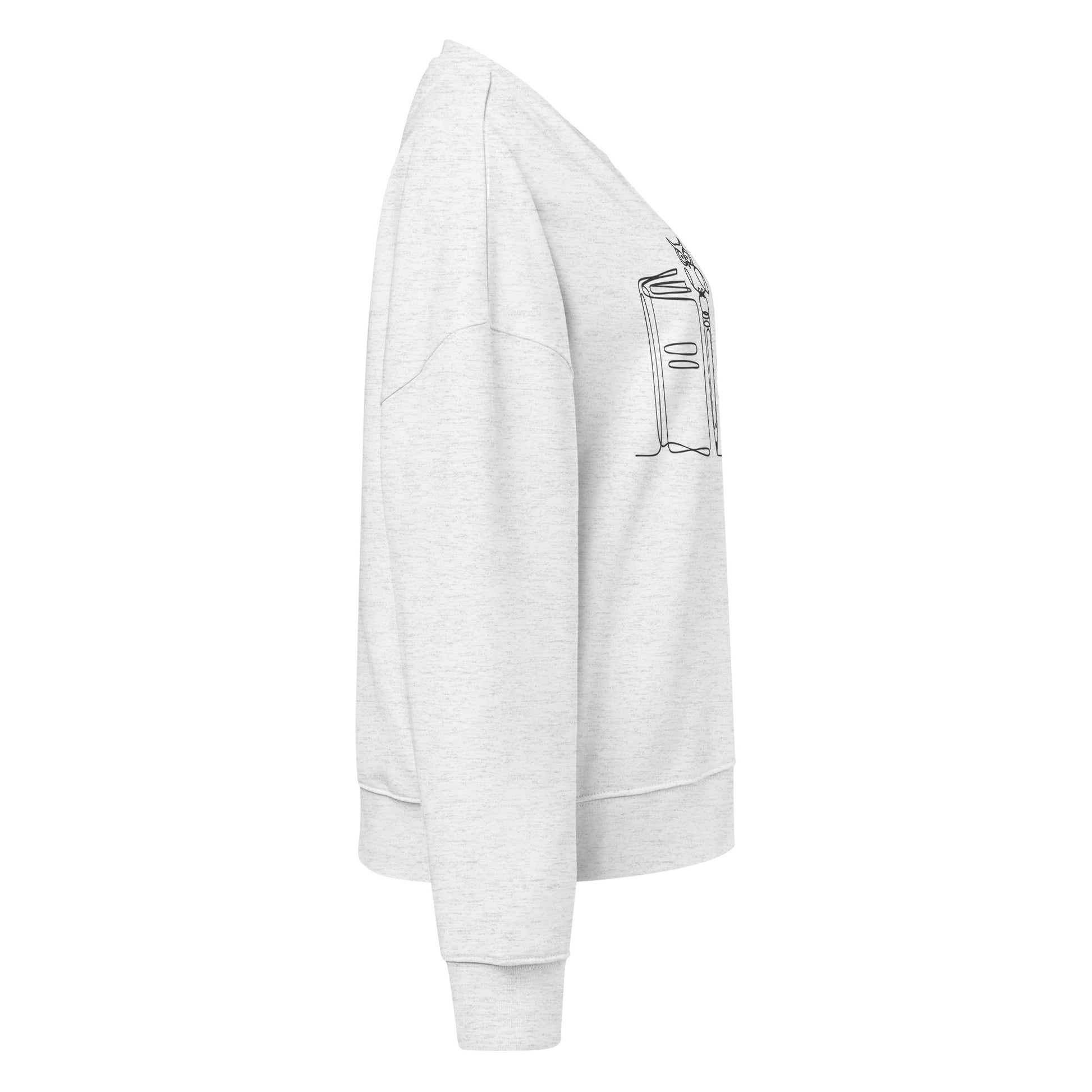 Women’s organic crew neck sweatshirt Dudeily