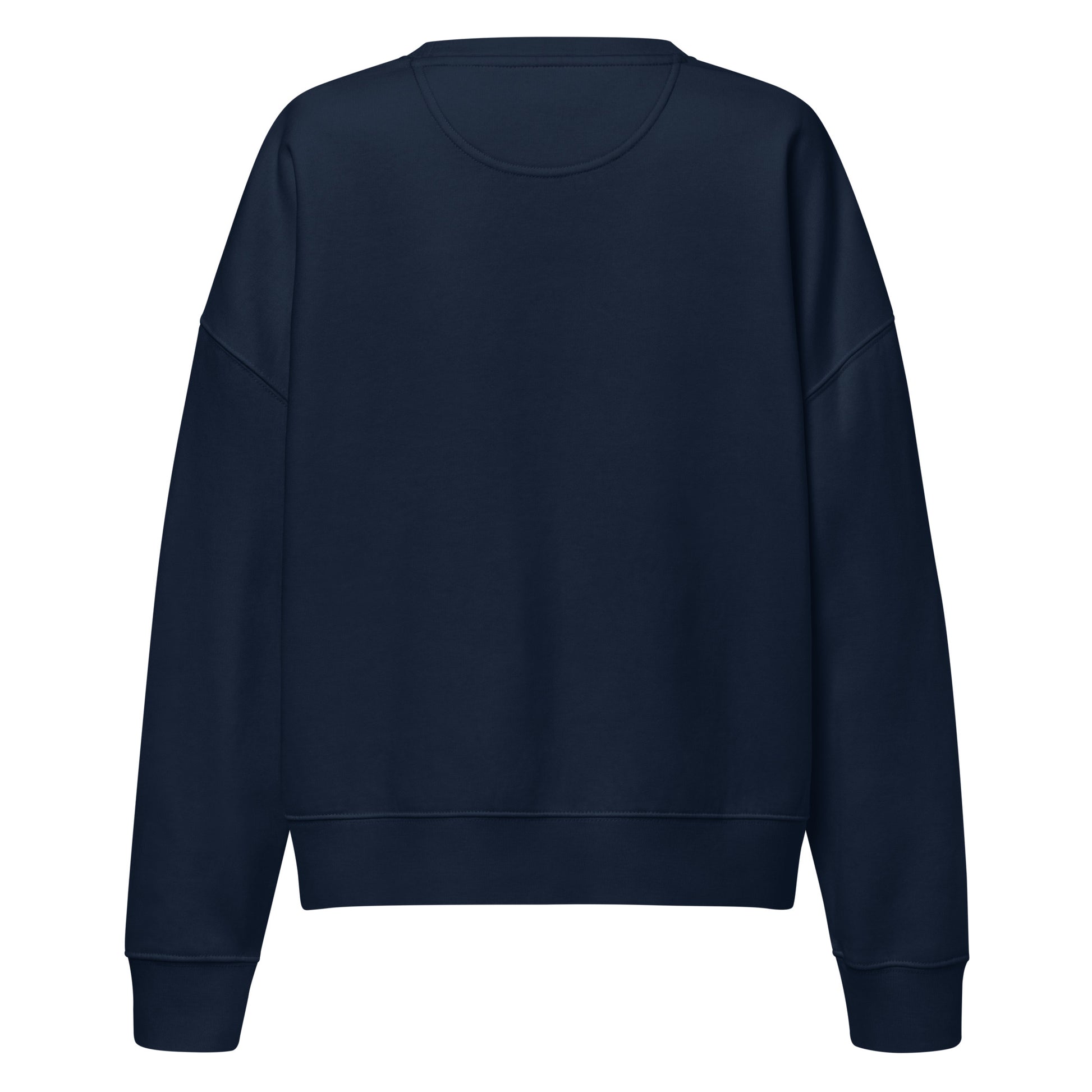 Women’s Organic Crew Neck Sweatshirt: 'Stay Cozy Hoot Loud' in Fall | Sustainable Owl Fashion USA Dudeily