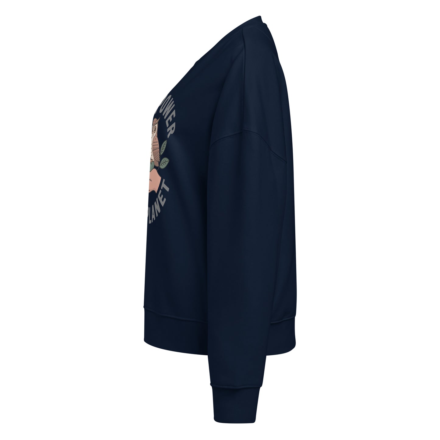 Women’s organic crew neck sweatshirt Dudeily