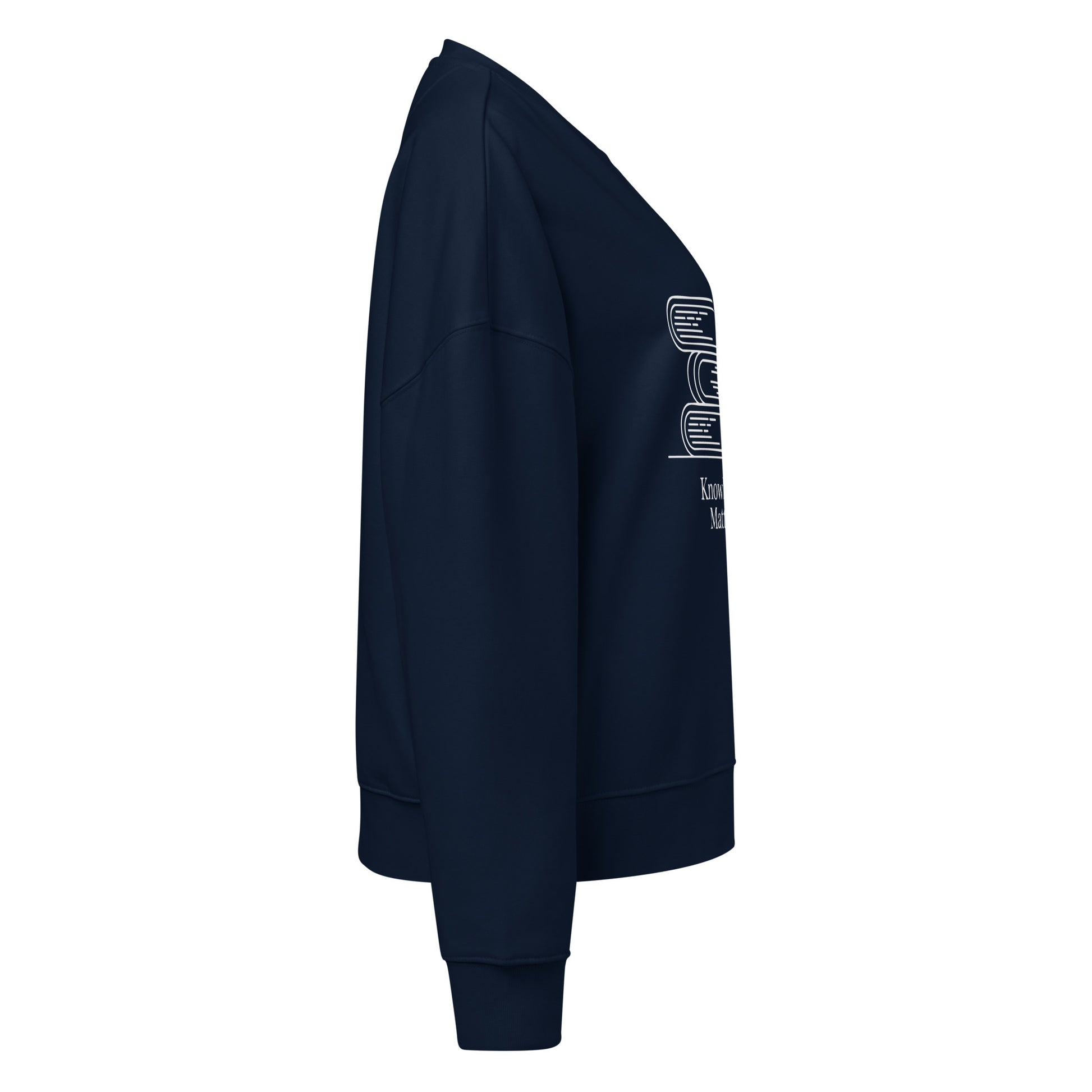 Women’s organic crew neck sweatshirt Dudeily