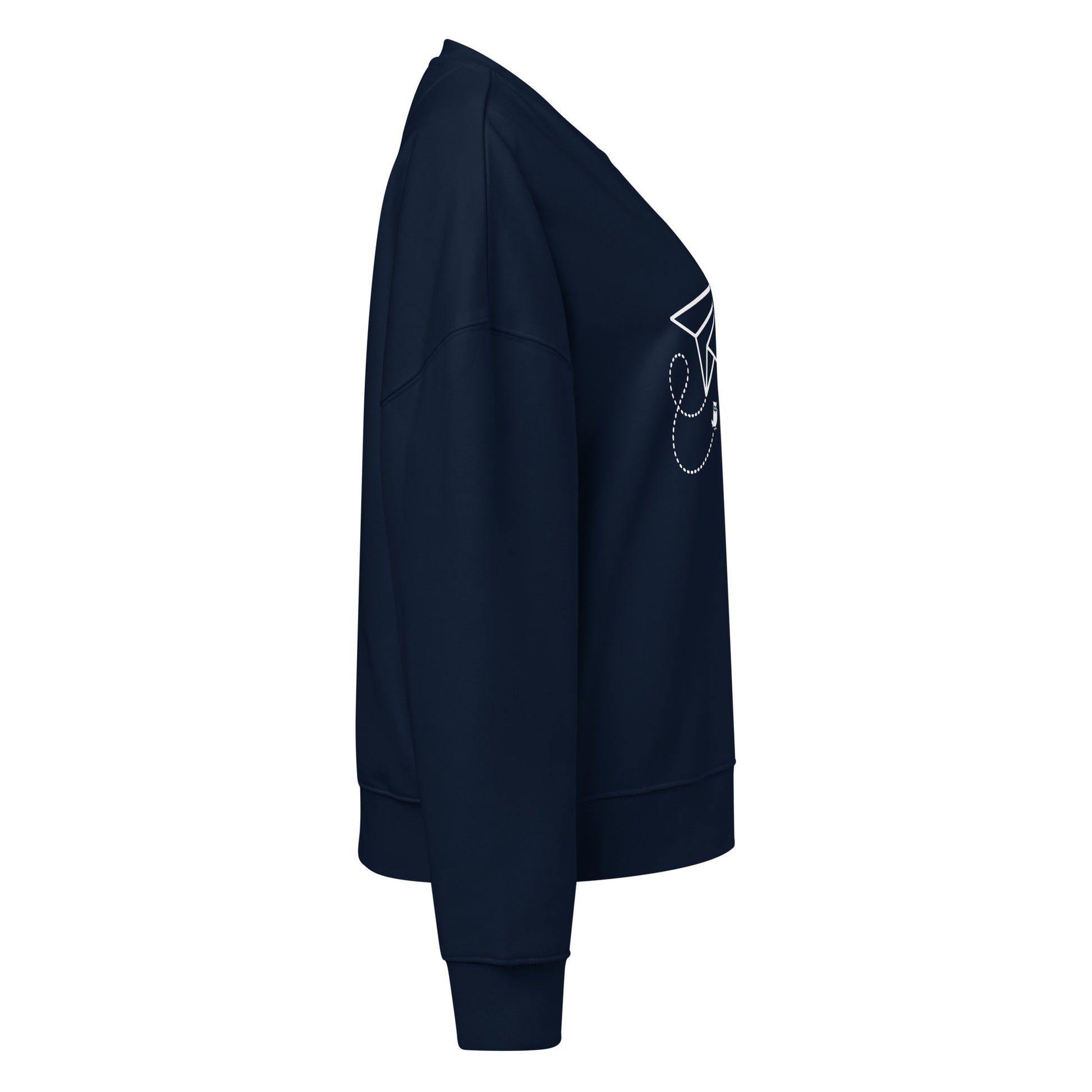 Women’s organic crew neck sweatshirt Dudeily