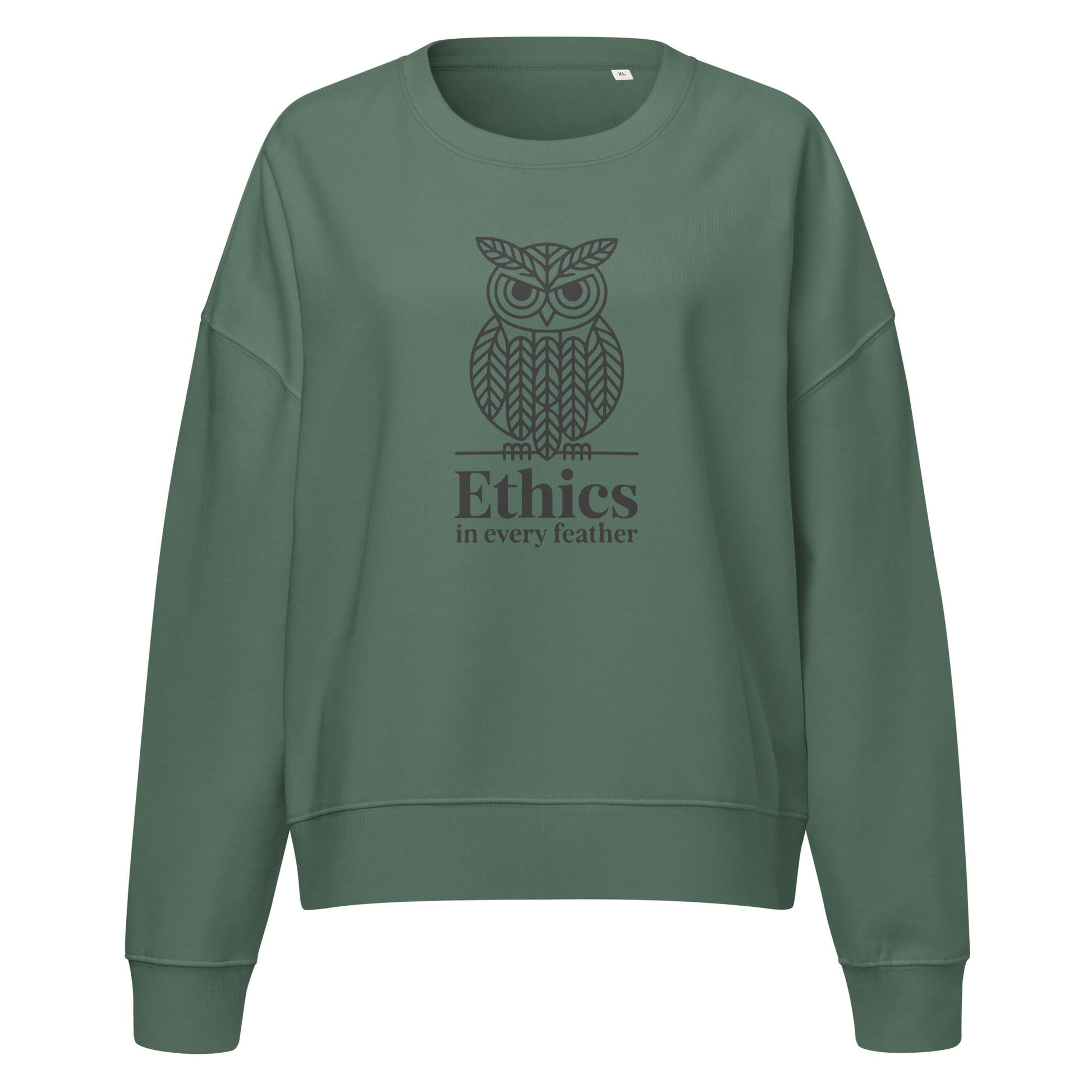 Eco-Friendly Owl Apparel USA | Unisex Eco Sweatshirt Dudeily