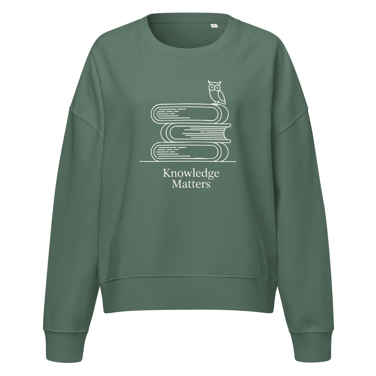Women’s organic crew neck sweatshirt Green Bay Dudeily
