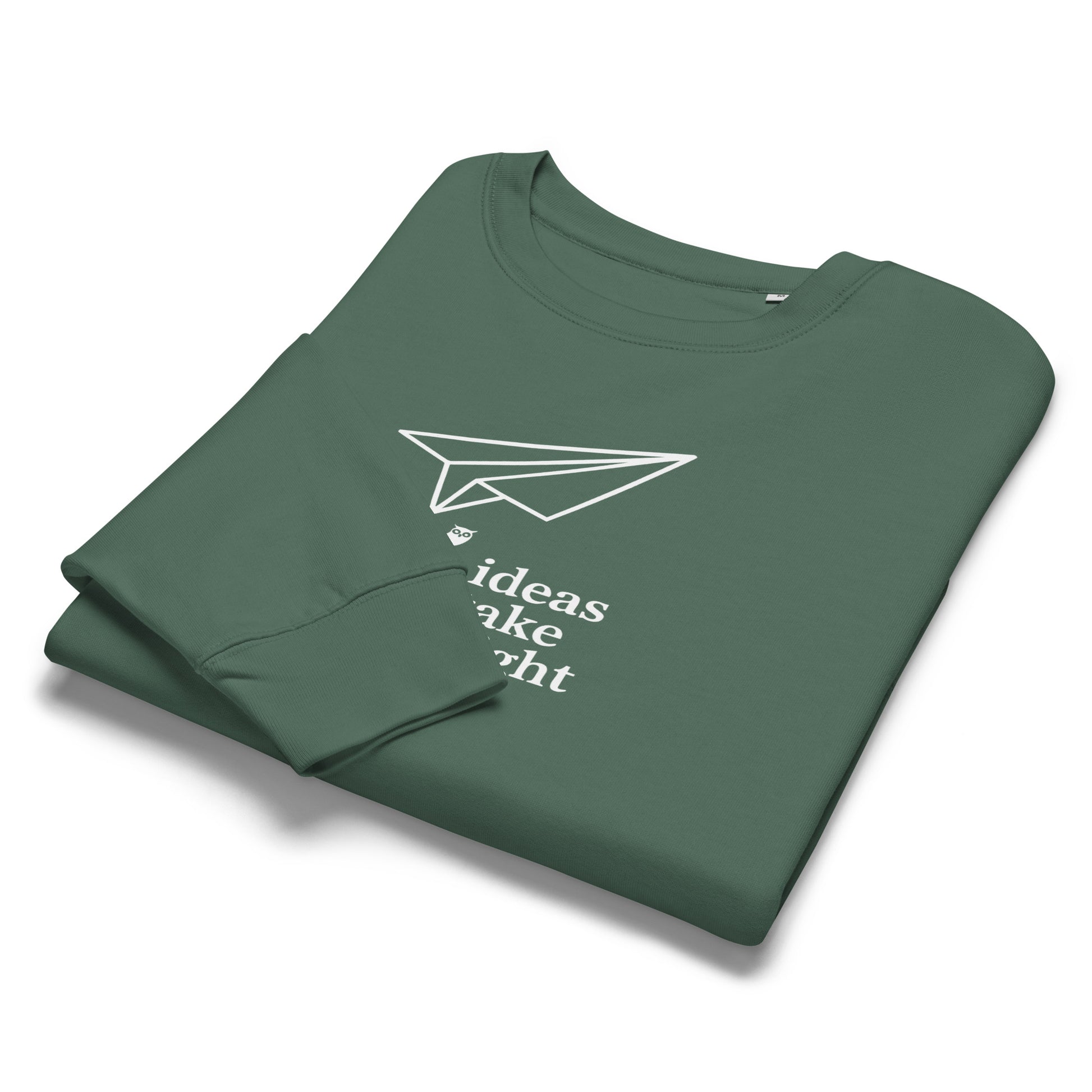 Women’s organic crew neck sweatshirt Dudeily