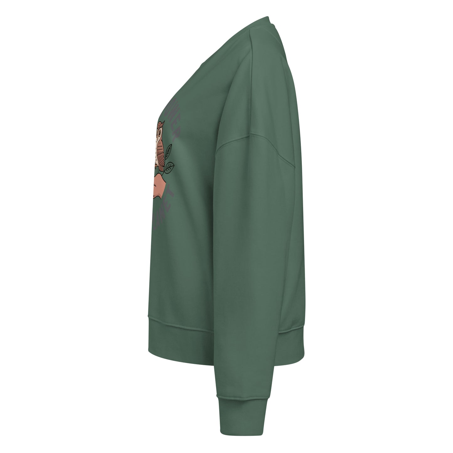 Women’s organic crew neck sweatshirt Dudeily