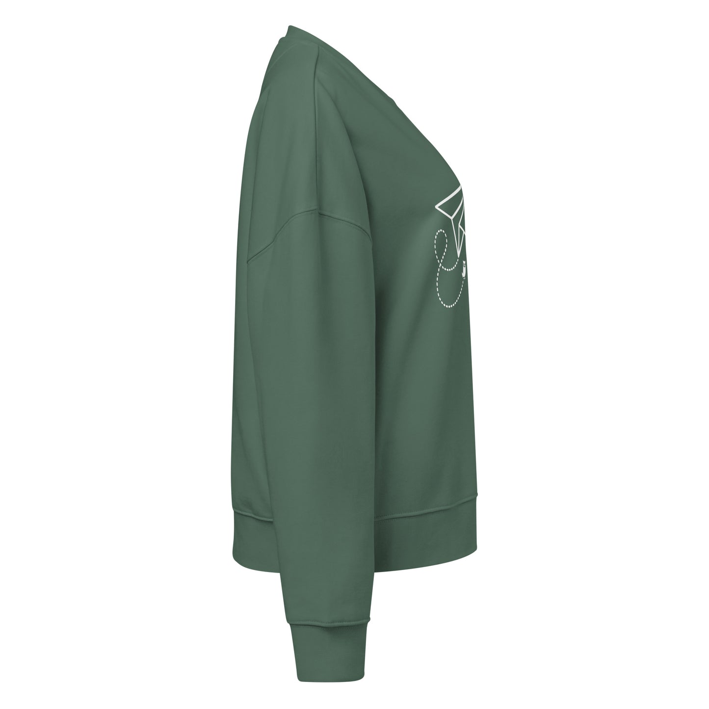 Women’s organic crew neck sweatshirt Dudeily