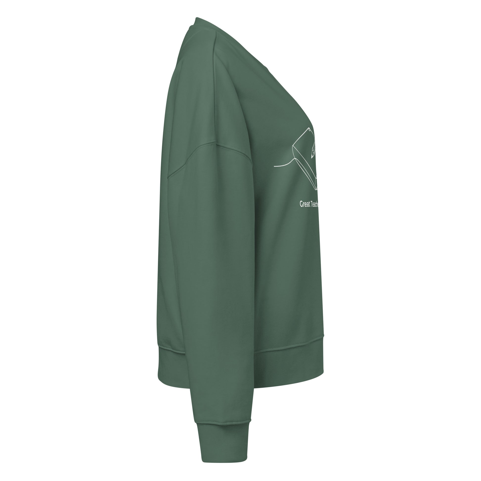 Women’s organic crew neck sweatshirt Dudeily