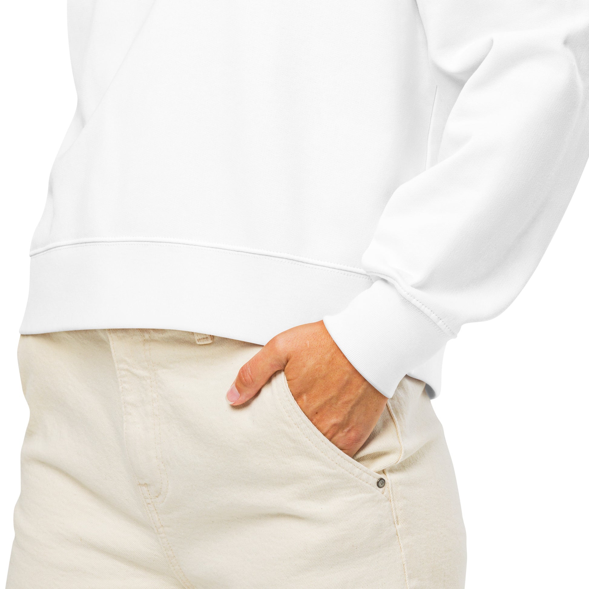 Women’s Organic Crew Neck Sweatshirt: 'Silent Watcher' in Fall | Sustainable Owl Fashion USA Dudeily