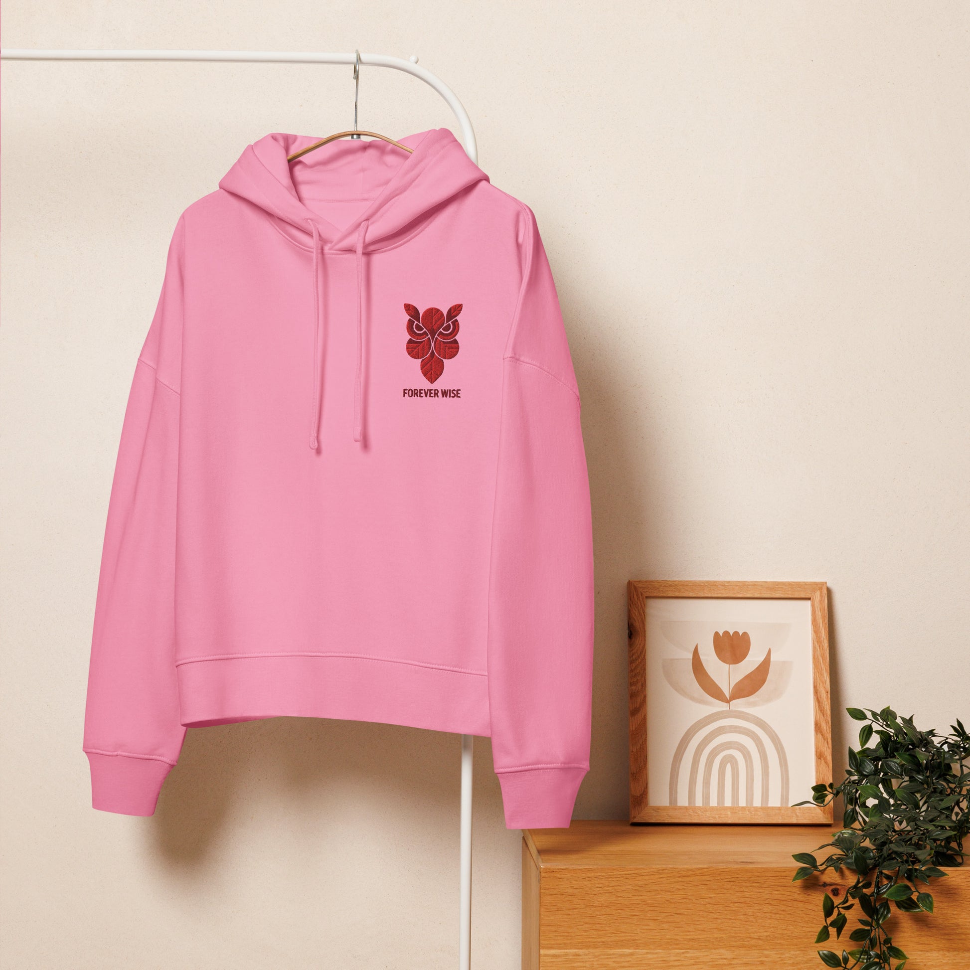 Owl Women’s Organic Mid-Weight Hoodie: 'Forever Wise' in Fall | Sustainable Fashion USA Dudeily