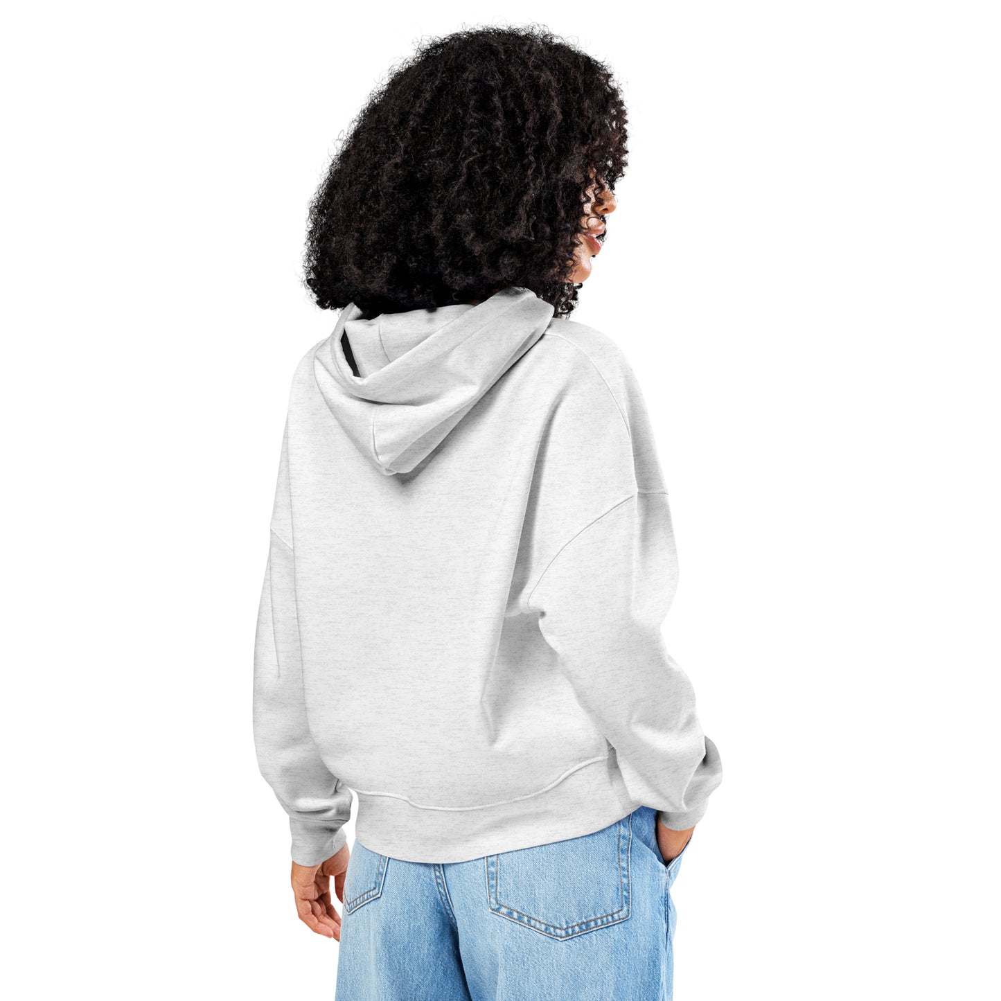 Eco-Friendly Owl Clothing Embroidered Women’s Organic Mid-Weight Hoodie "Grow With Care" Dudeily