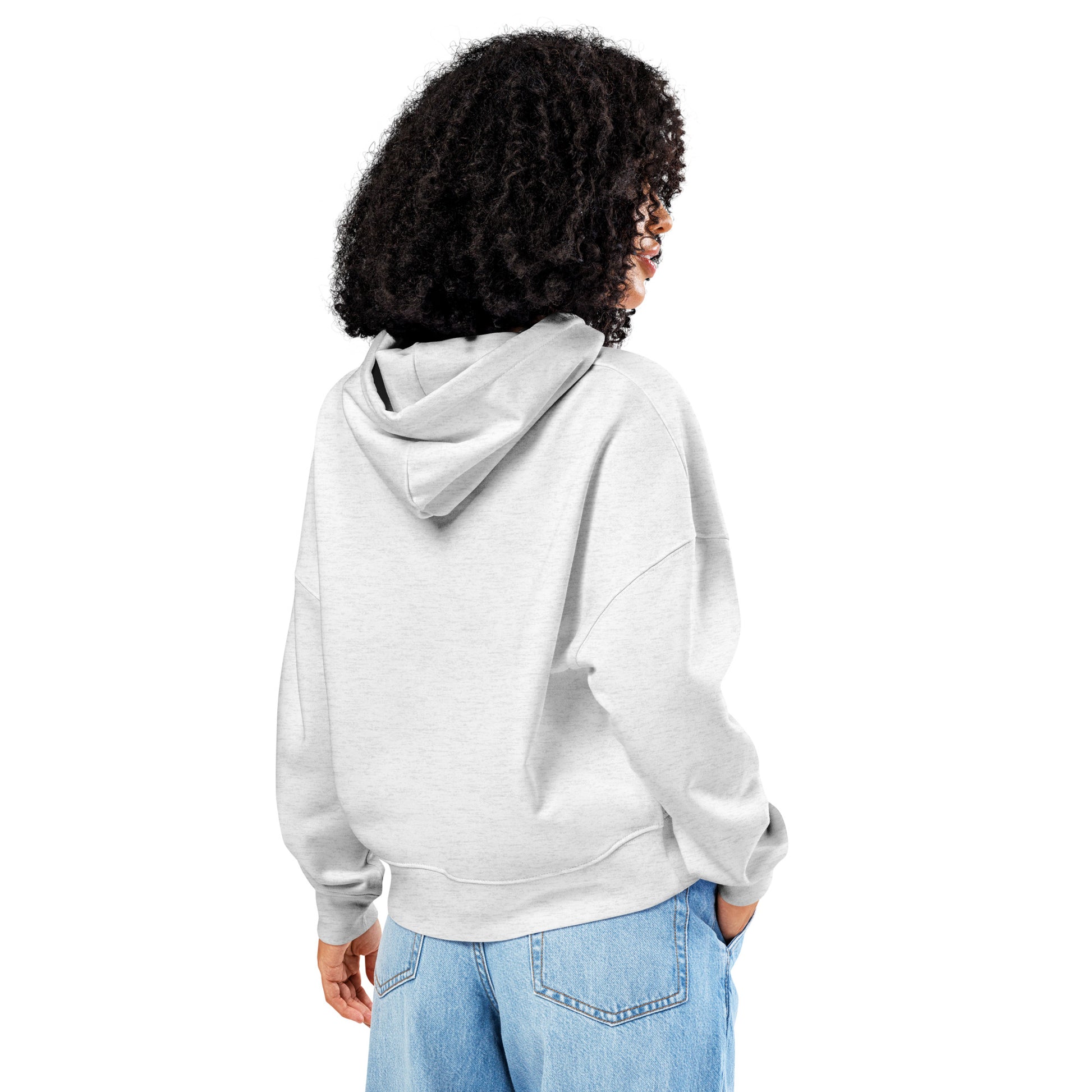 Eco-Friendly Owl Clothing Embroidered Women’s Organic Mid-Weight Hoodie "Grow With Care" Dudeily