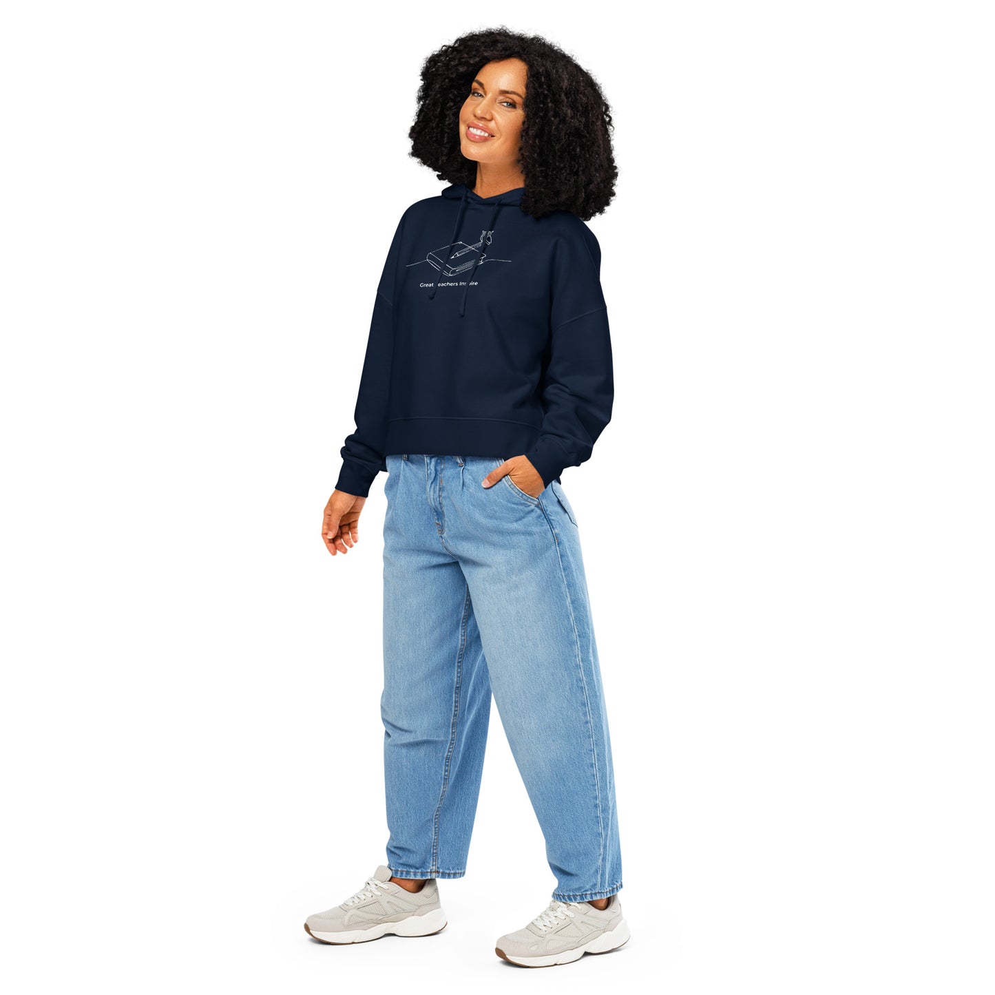 Women’s organic mid-weight hoodie Dudeily