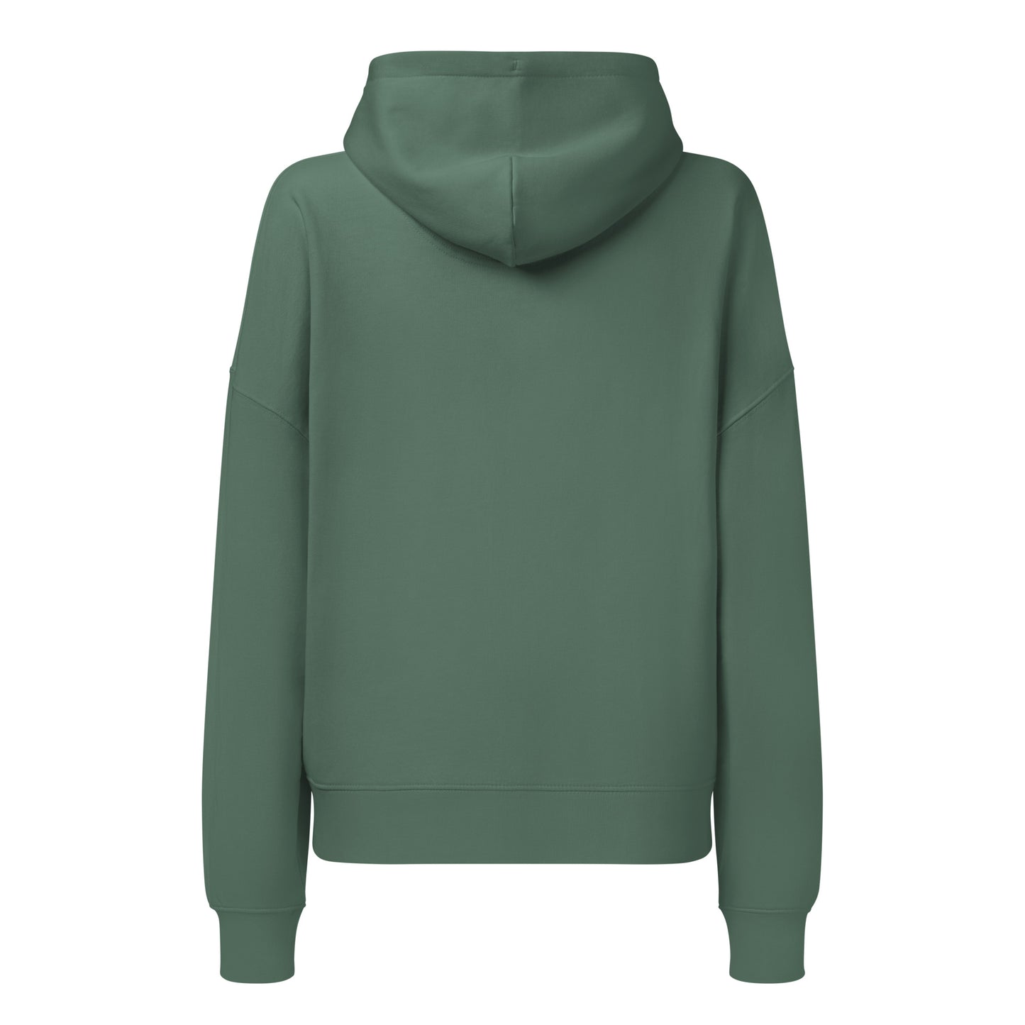 Eco-Friendly Owl Clothing Embroidered Women’s Organic Mid-Weight Hoodie "Grow With Care" Dudeily
