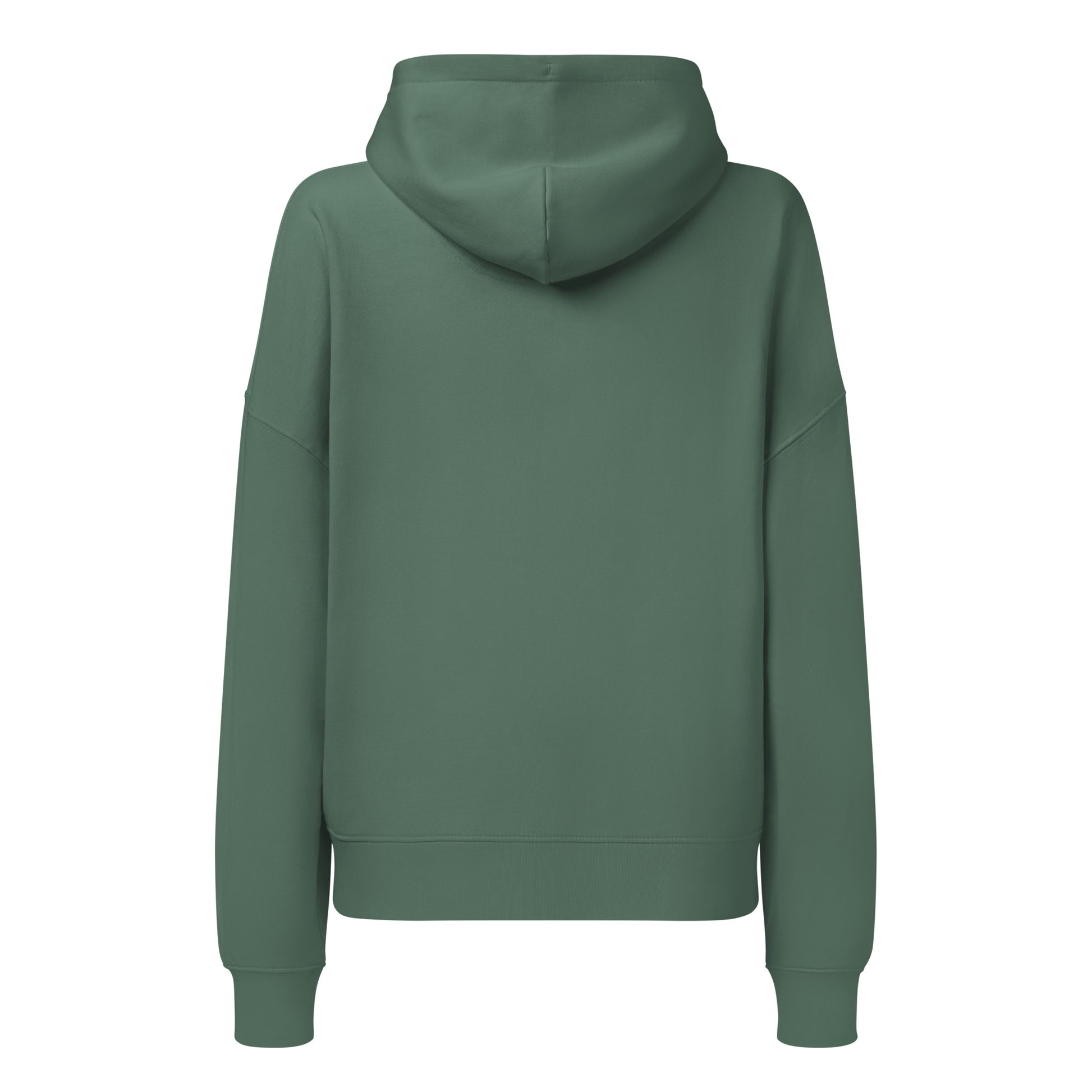 Eco-Friendly Owl Clothing Embroidered Women’s Organic Mid-Weight Hoodie "Grow With Care" Dudeily