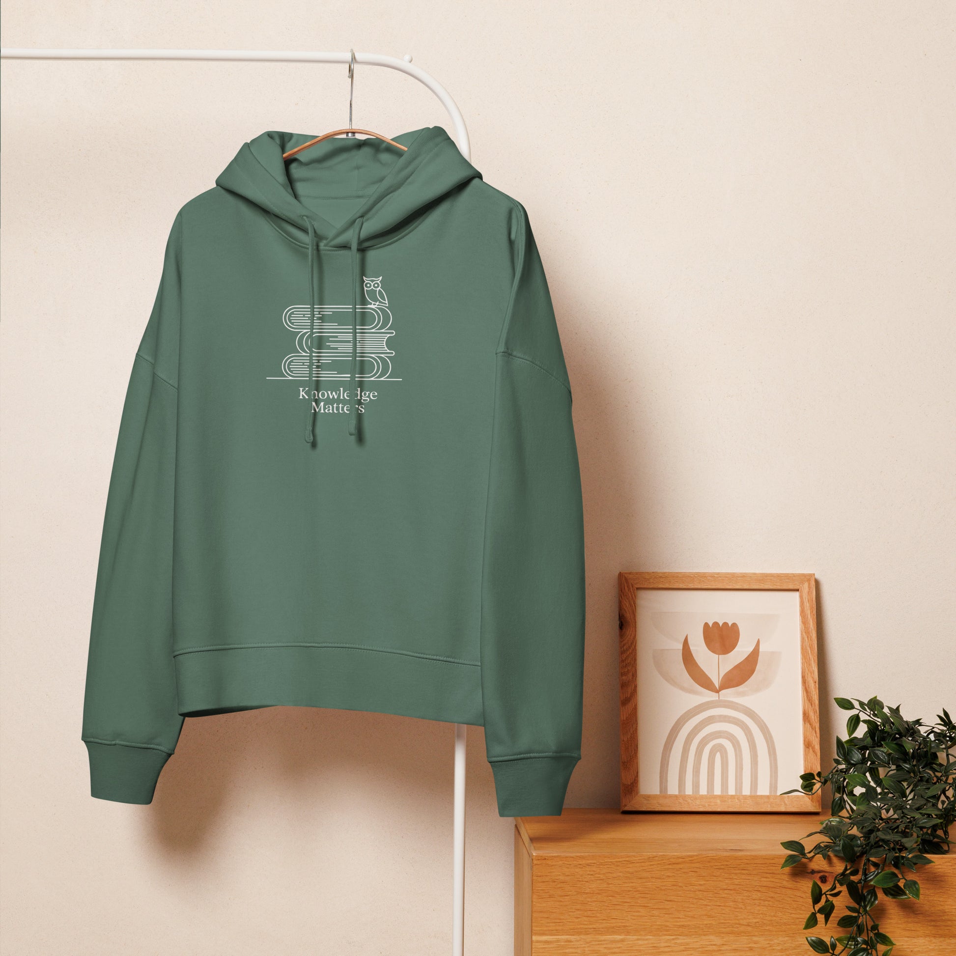 Women’s organic mid-weight hoodie Dudeily