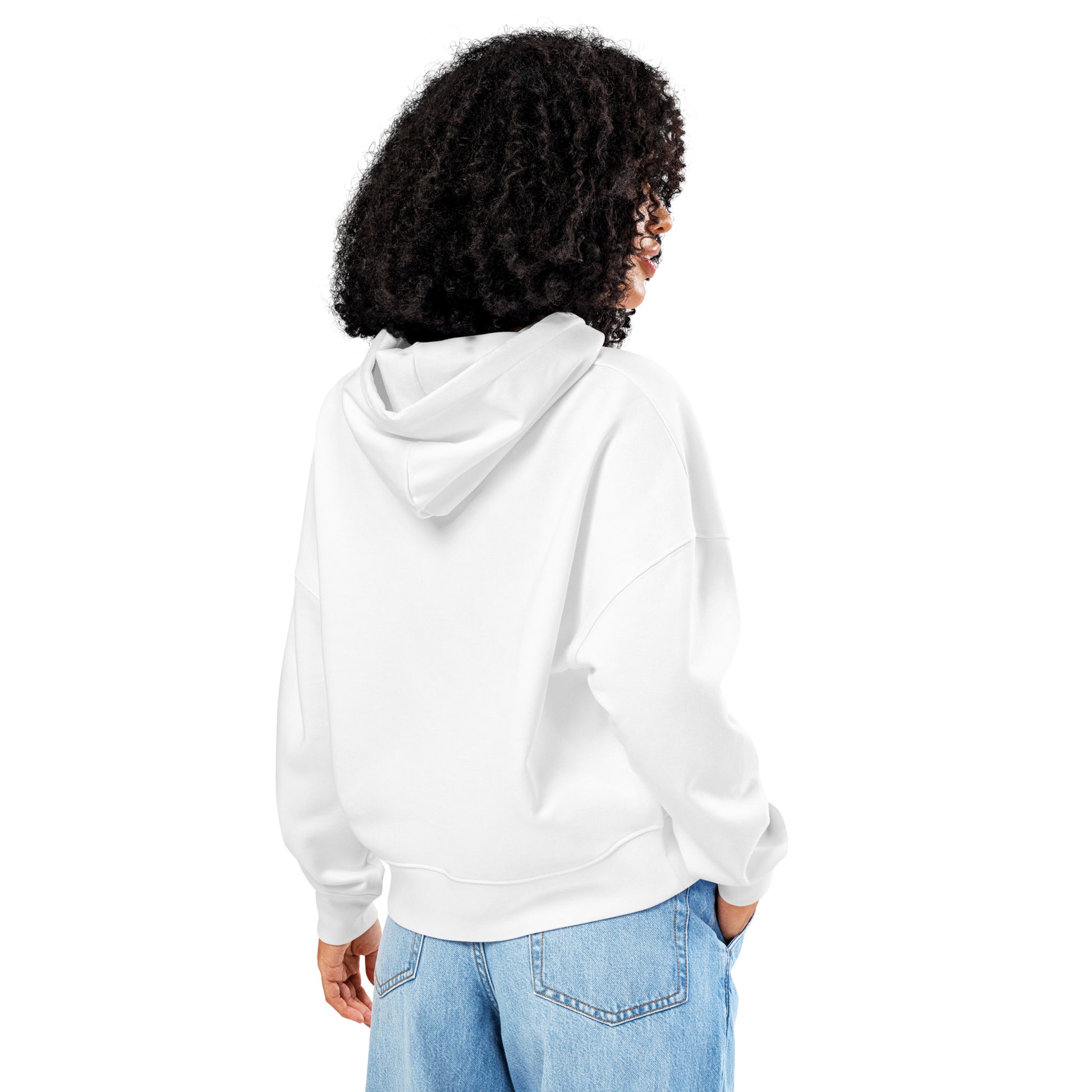 Eco-Friendly Owl Clothing Embroidered Women’s Organic Mid-Weight Hoodie "Grow With Care" Dudeily