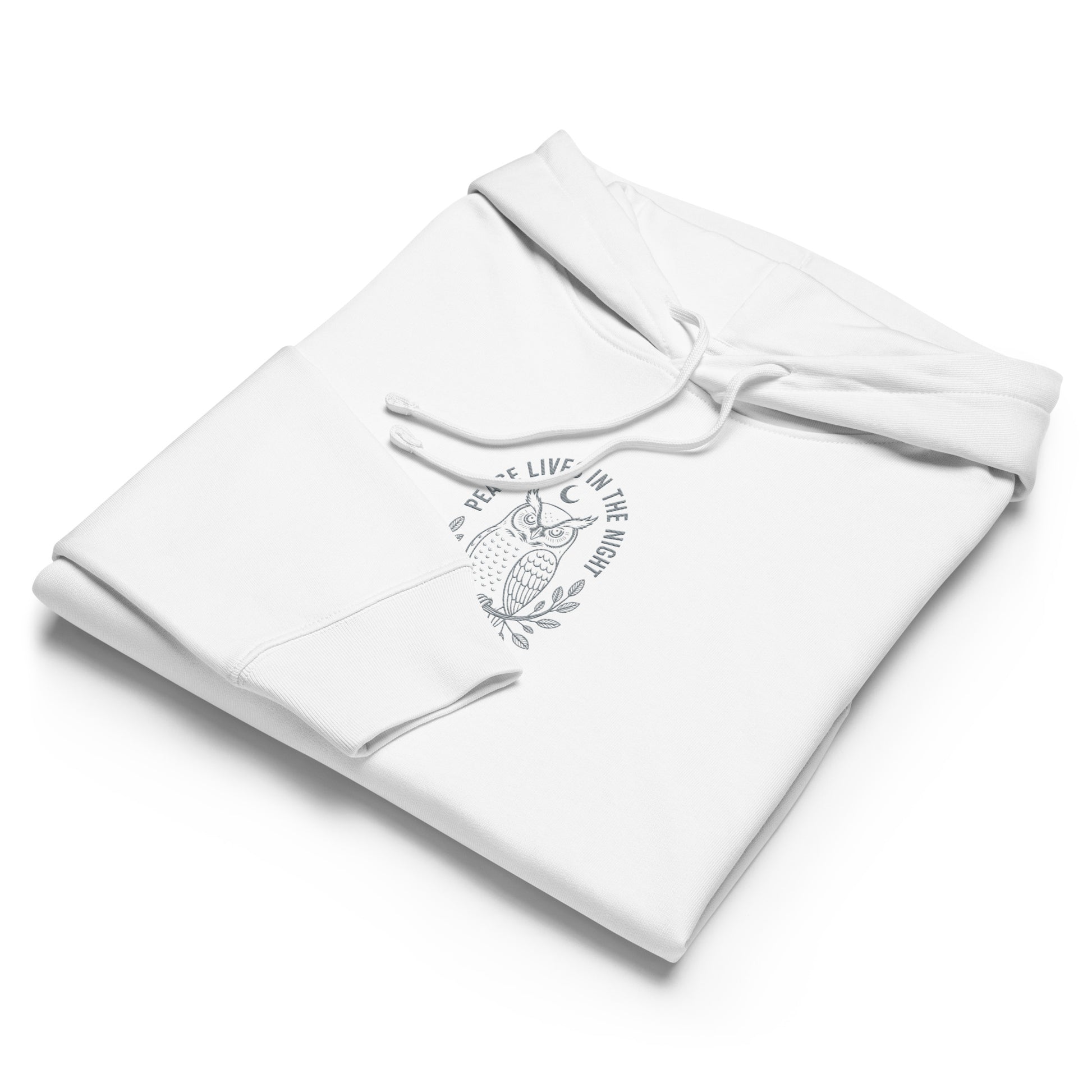Owl Women’s Organic Mid-Weight Hoodie – "Ethics in Every Feather" | Sustainable Fashion Dudeily