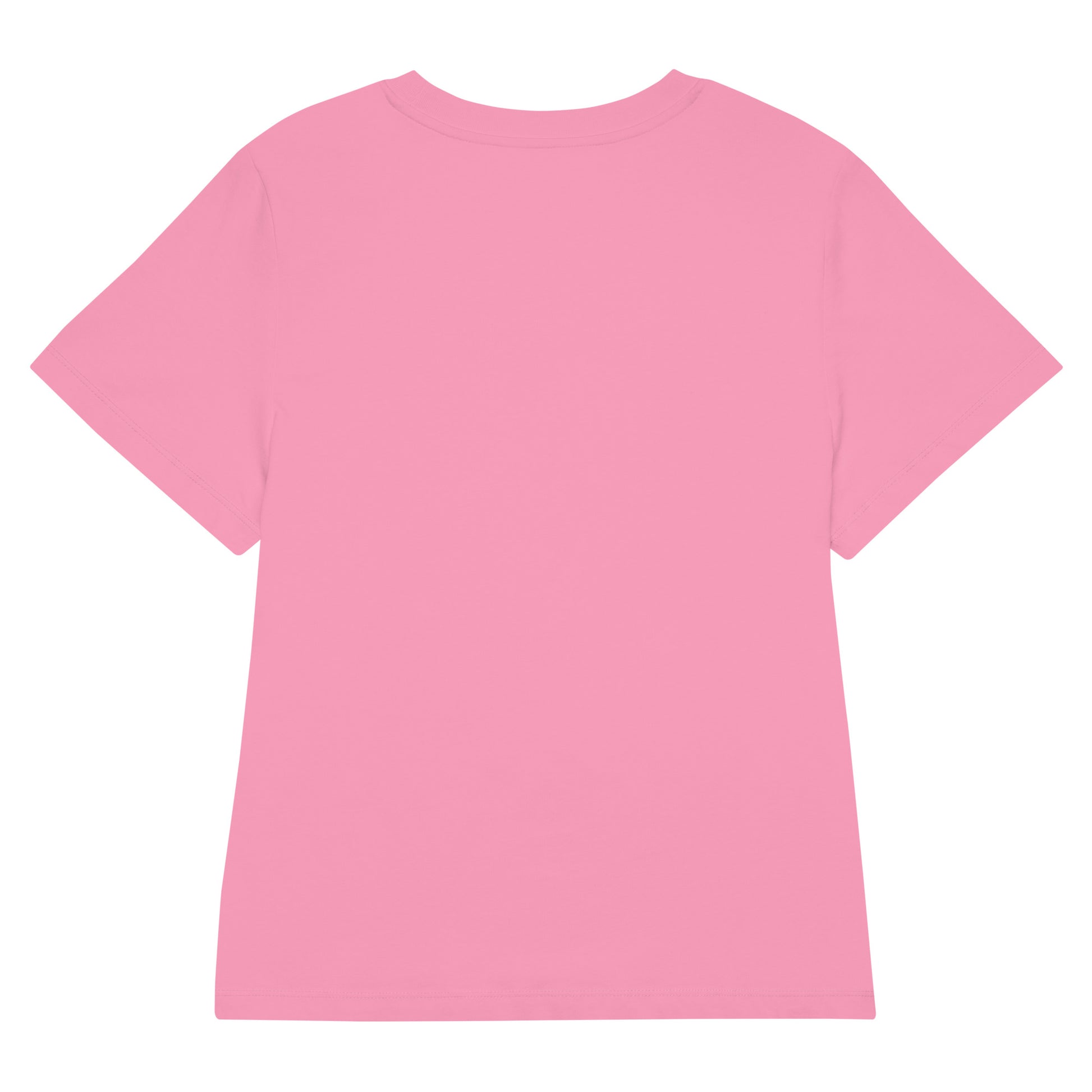 Eco-Friendly Owl Clothing Embroidered Women’s Organic Ribbed Neck T-Shirt "Grow With Care" Dudeily