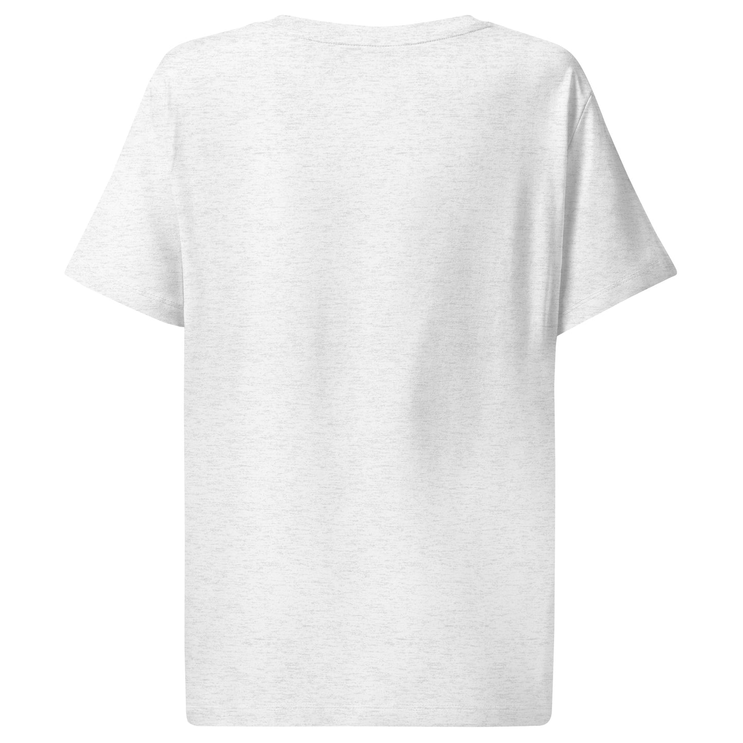 Women’s Organic Ribbed Neck T-Shirt “Rooted In Renewal” – Sustainable Owl Print Tee Dudeily