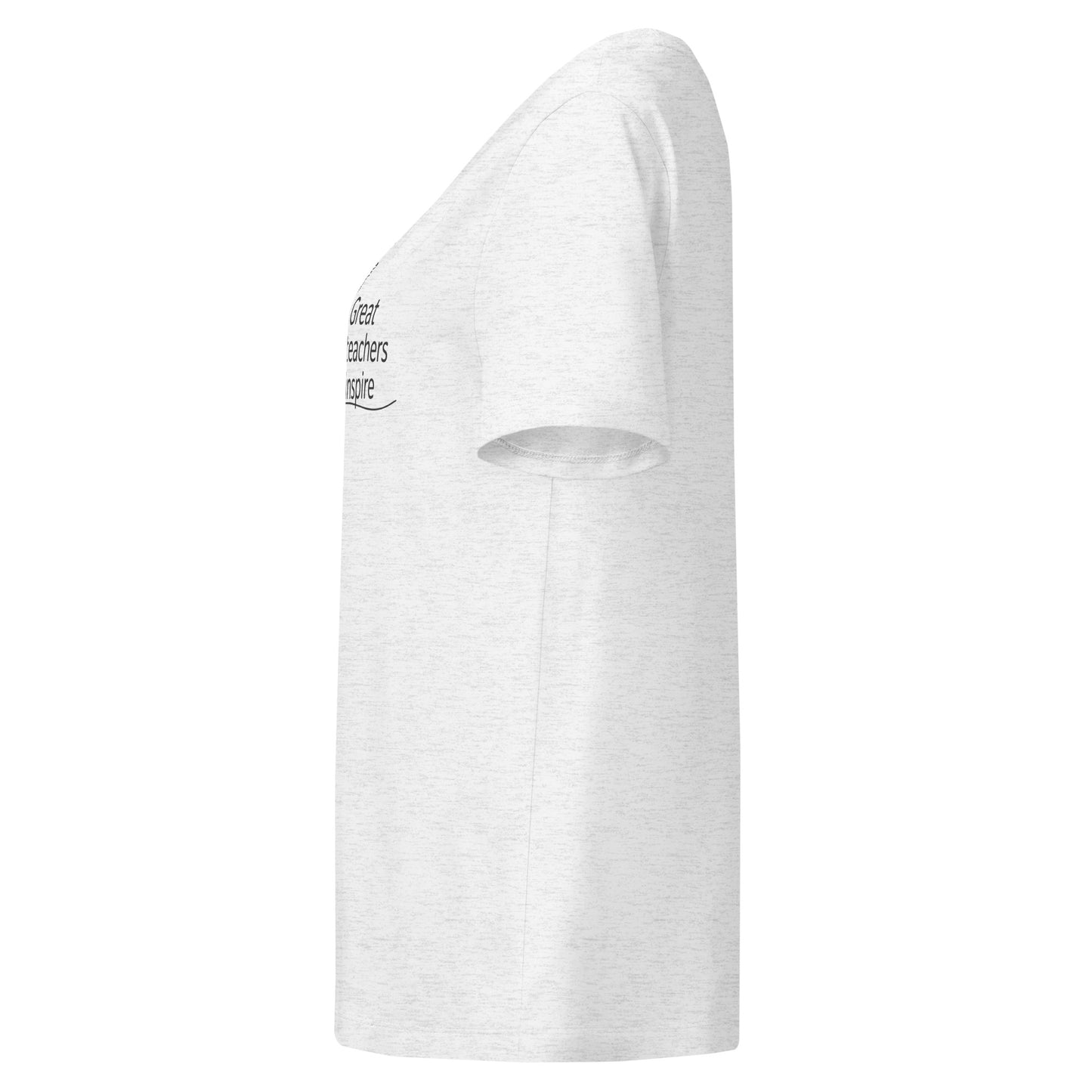 Women’s organic ribbed neck t-shirt Dudeily