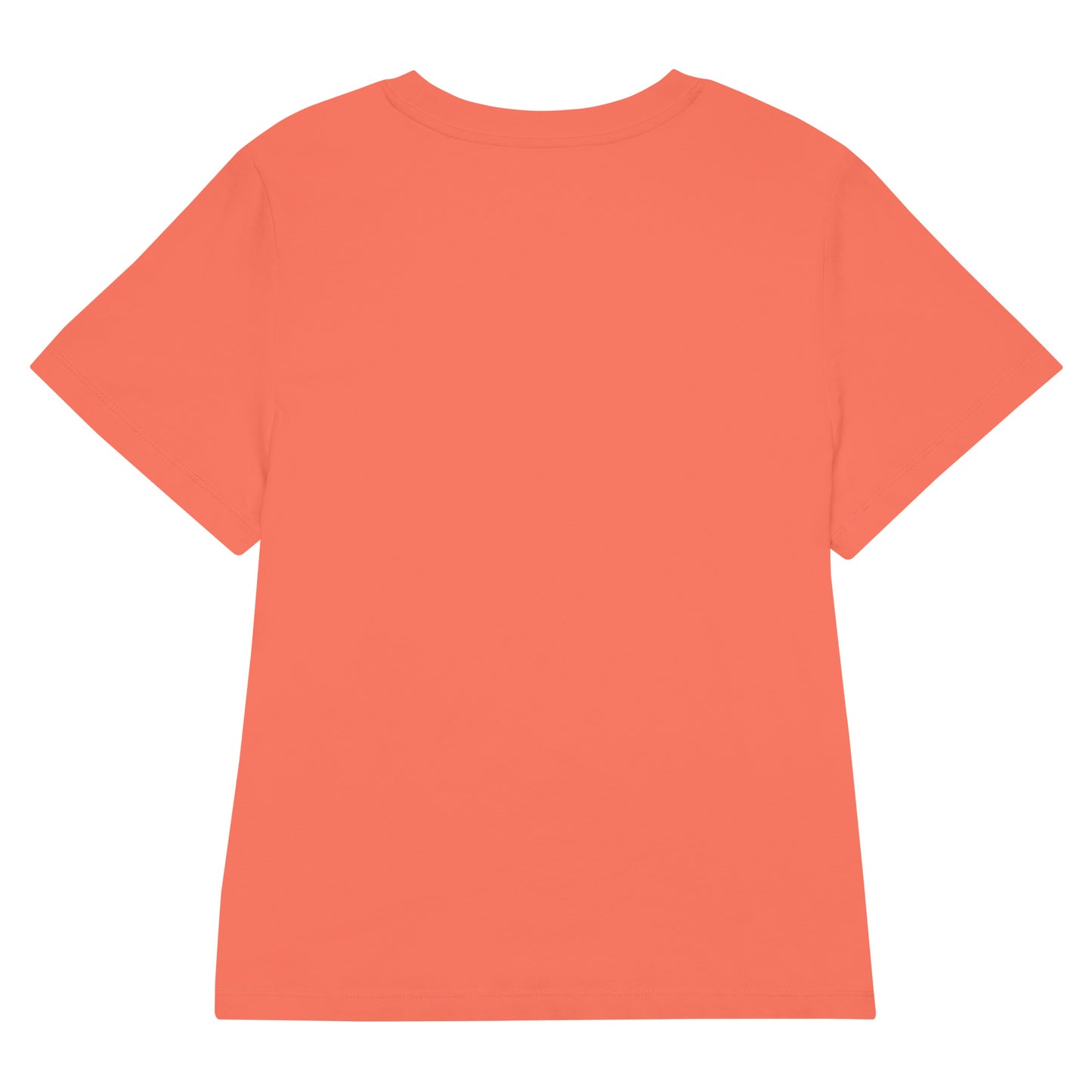 Women’s Organic Ribbed Neck T-Shirt: 'Peace in the Night' in Fall | Sustainable Owl Fashion USA Dudeily