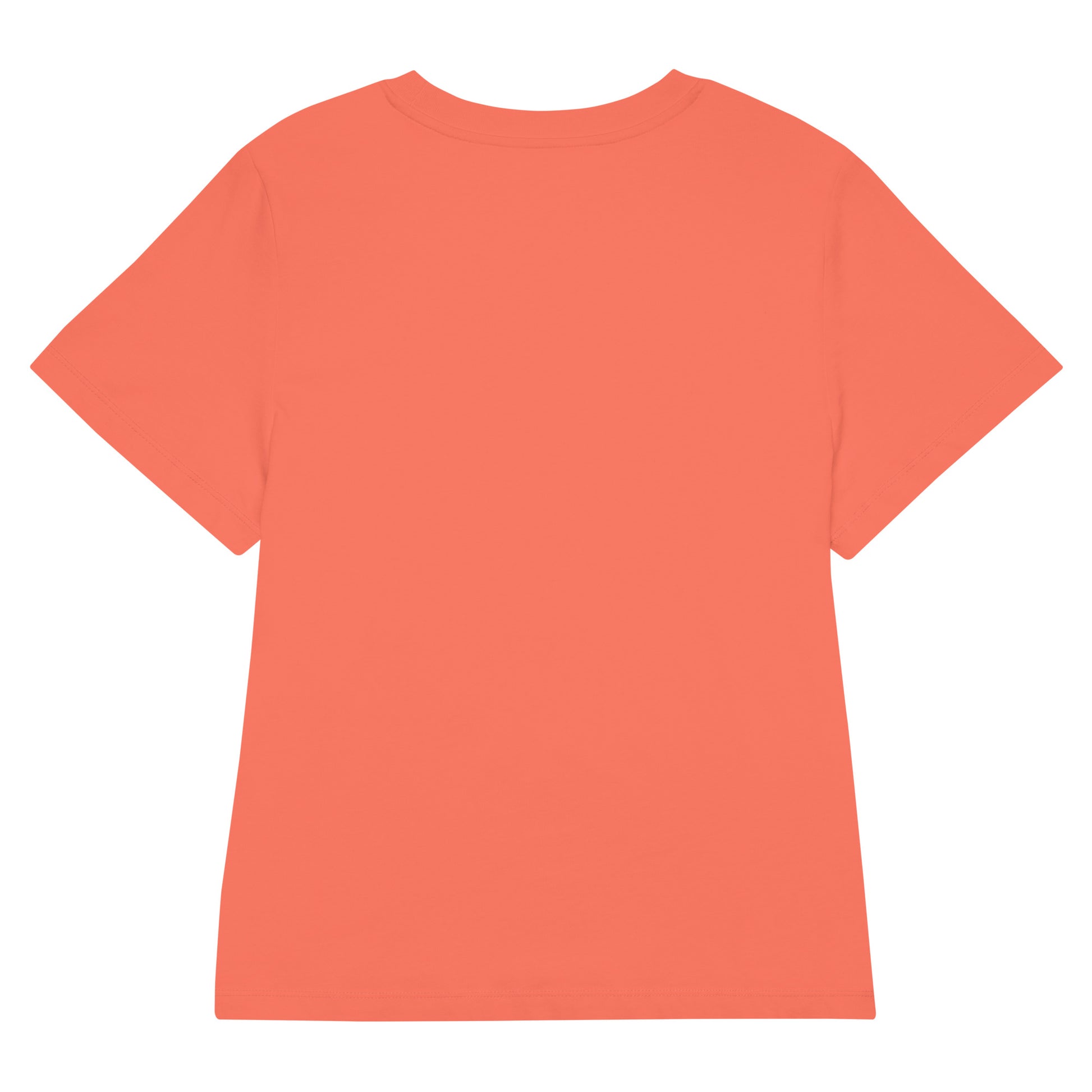 Women’s Organic Ribbed Neck T-Shirt: 'Peace in the Night' in Fall | Sustainable Owl Fashion USA Dudeily