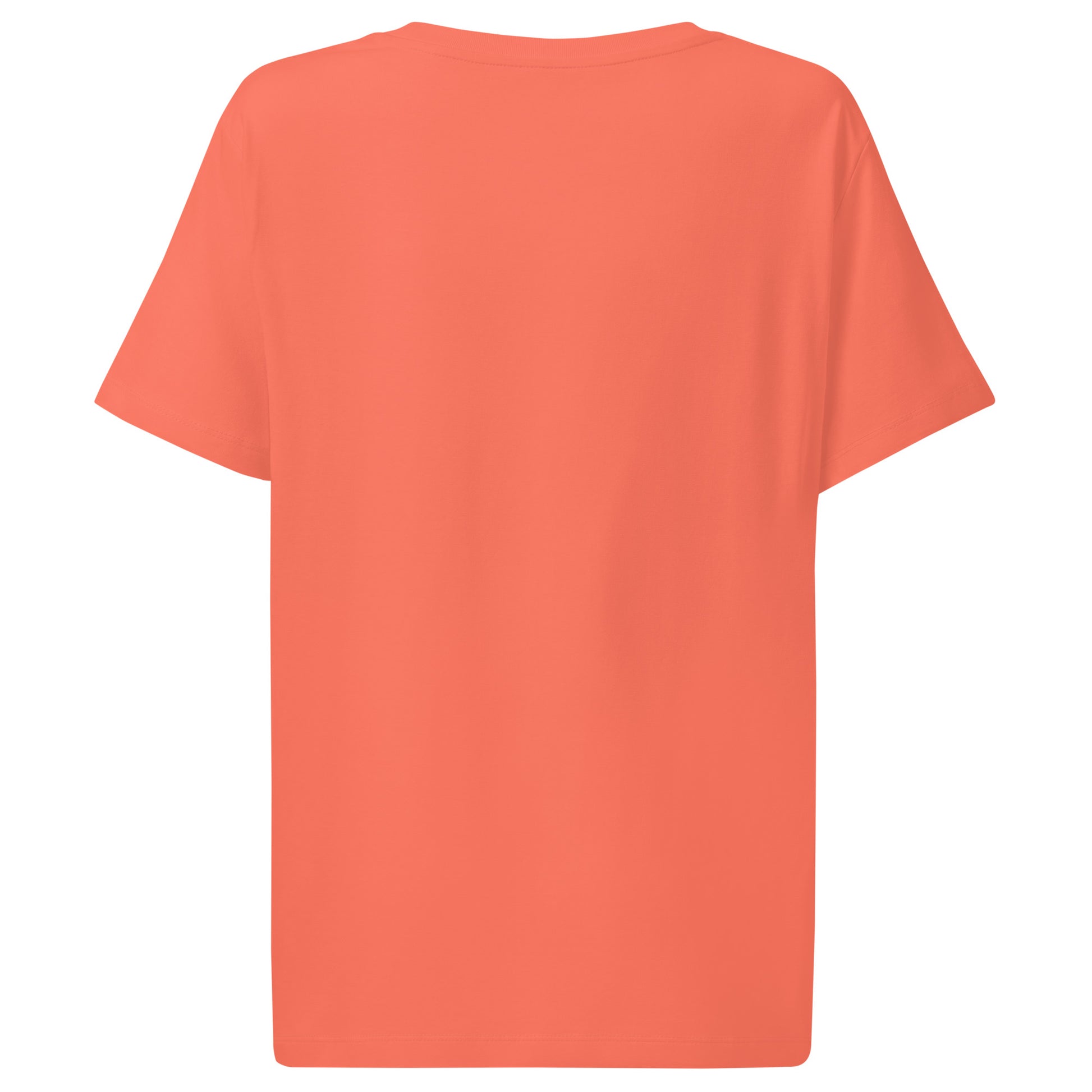 Women’s organic ribbed neck t-shirt Dudeily