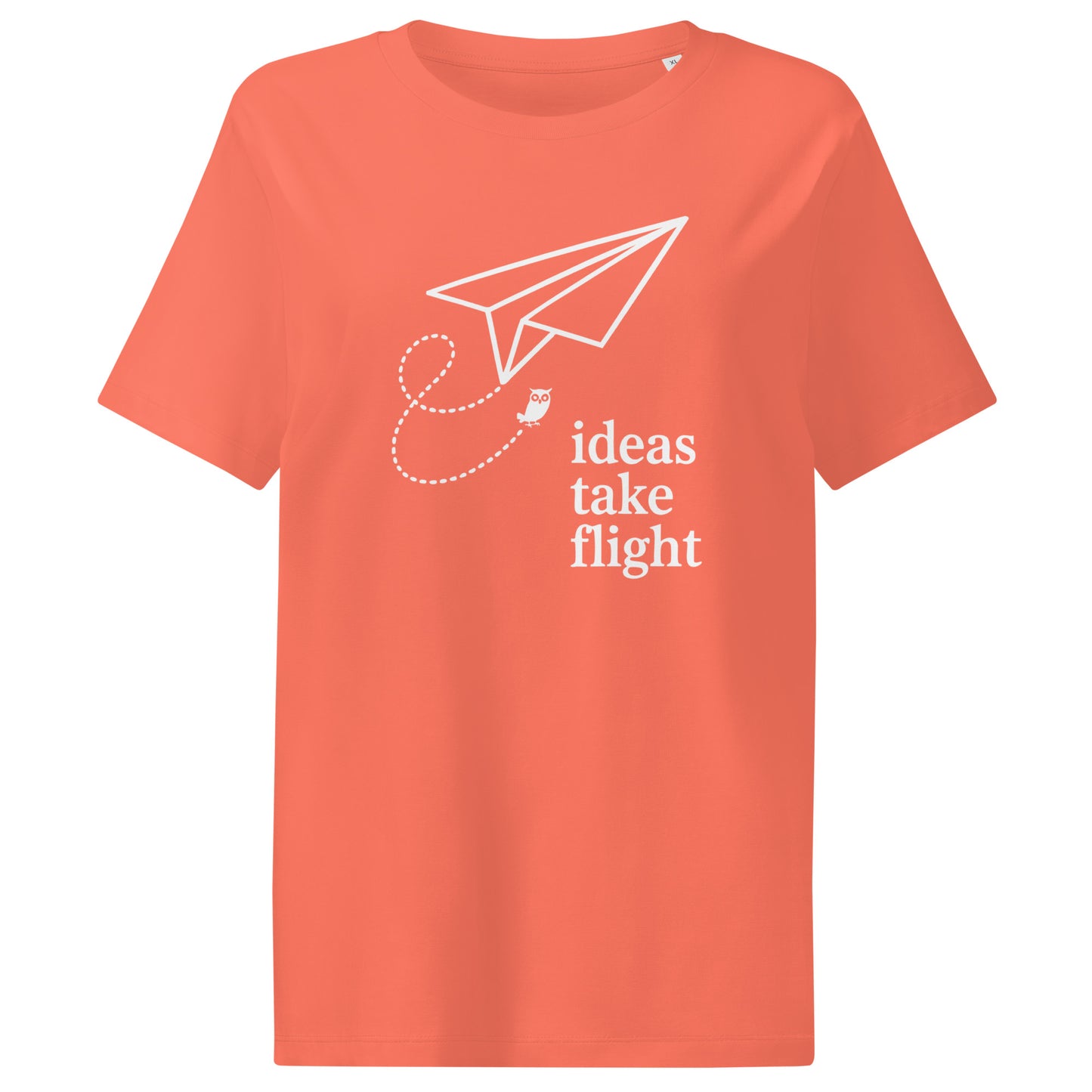 Women’s organic ribbed neck t-shirt Fiesta Dudeily