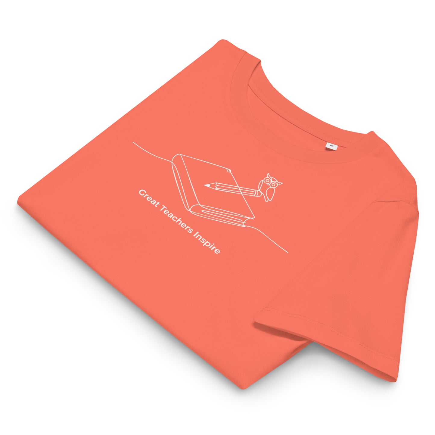 Women’s organic ribbed neck t-shirt Dudeily